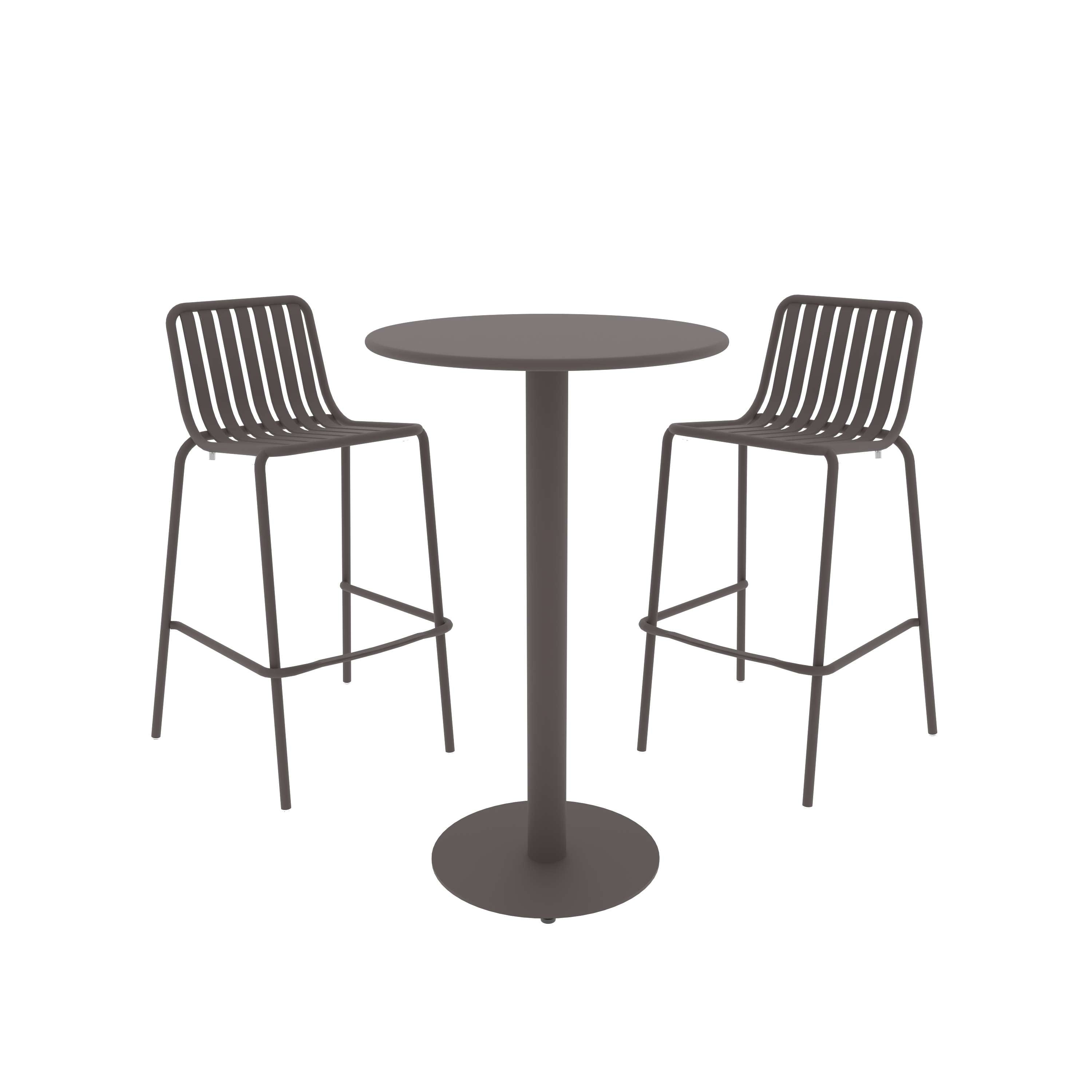 Breeze Poseur Bar Table and Bar Chair Set