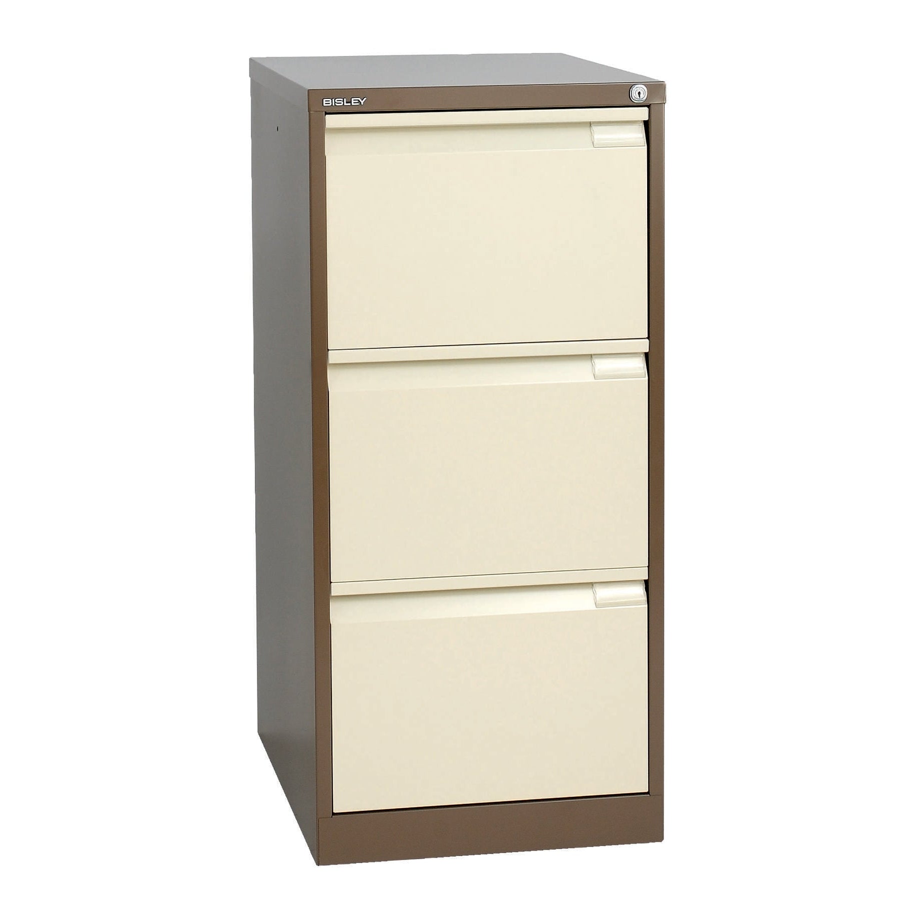 Bisley 3 Drawer Classic Steel Filing Cabinet