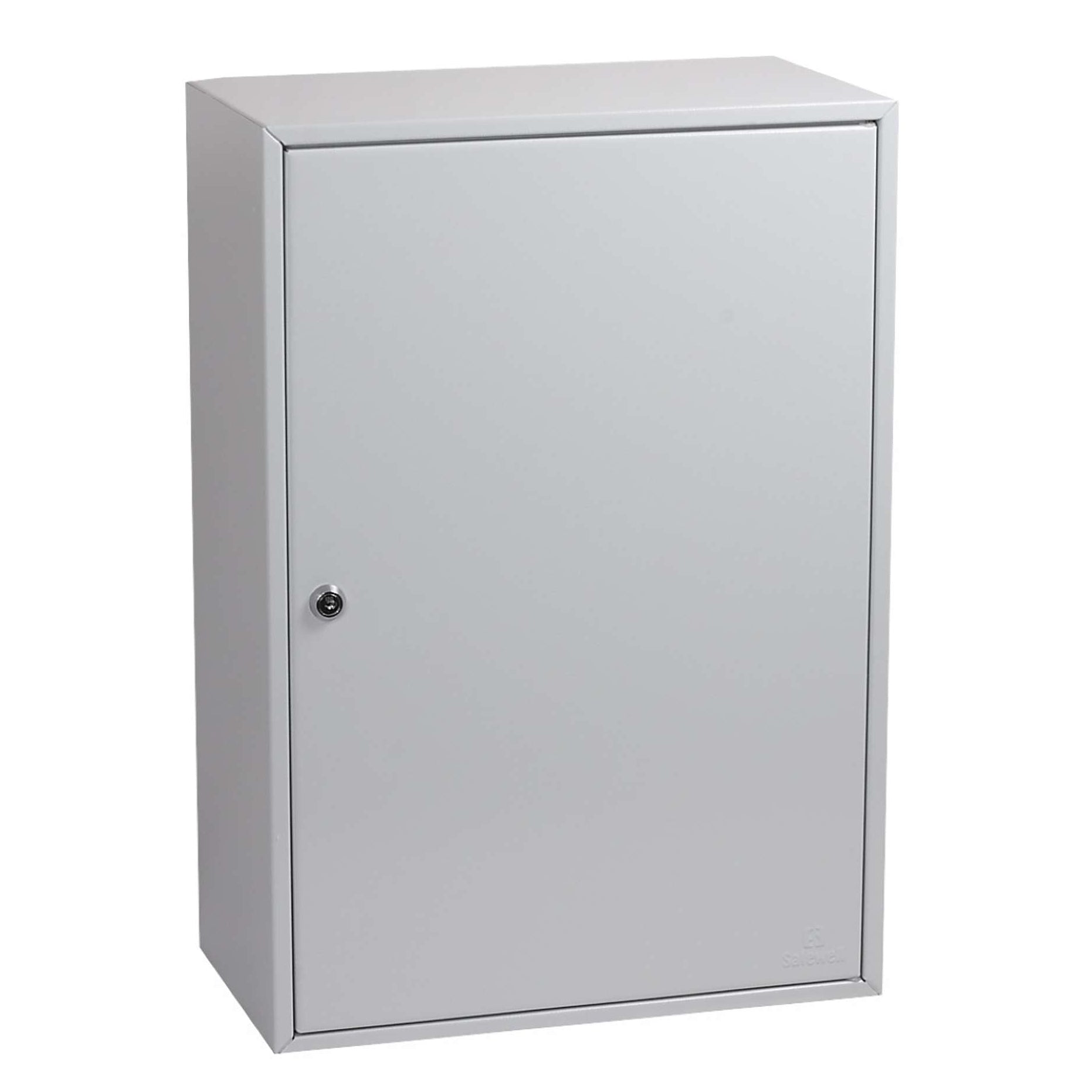 KC Series Steel Key Cabinet Safe with 42 Hooks and Key Lock