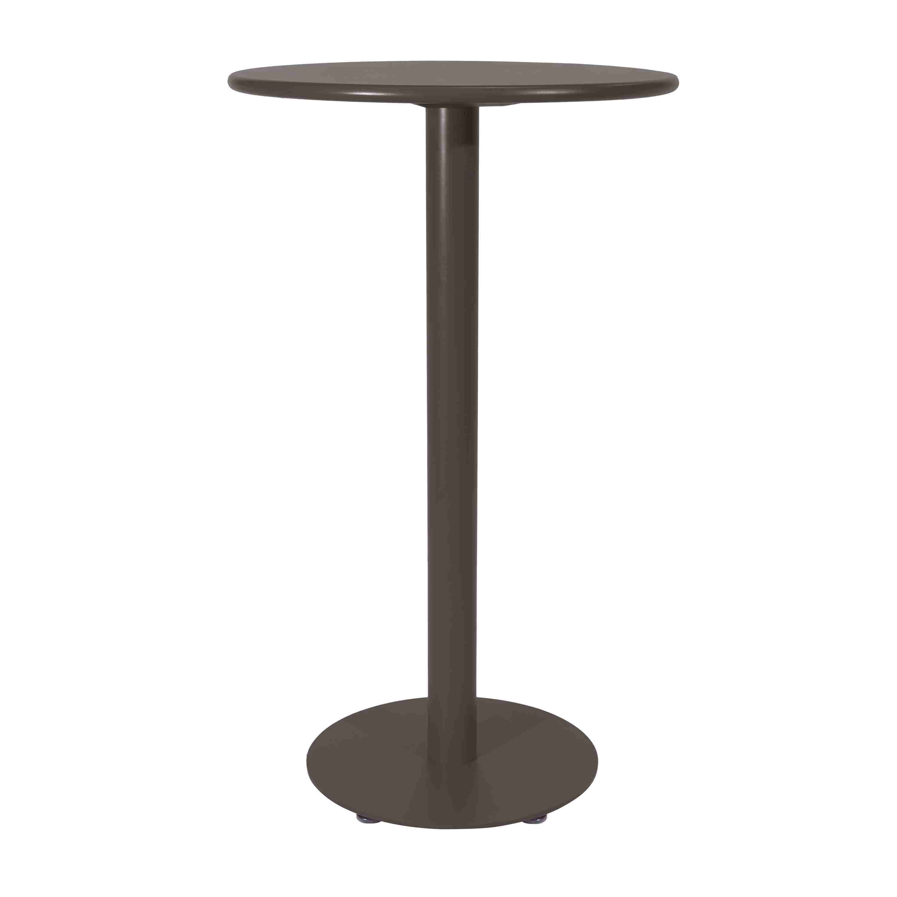 Breeze Aluminium Round Poseur Bar Table