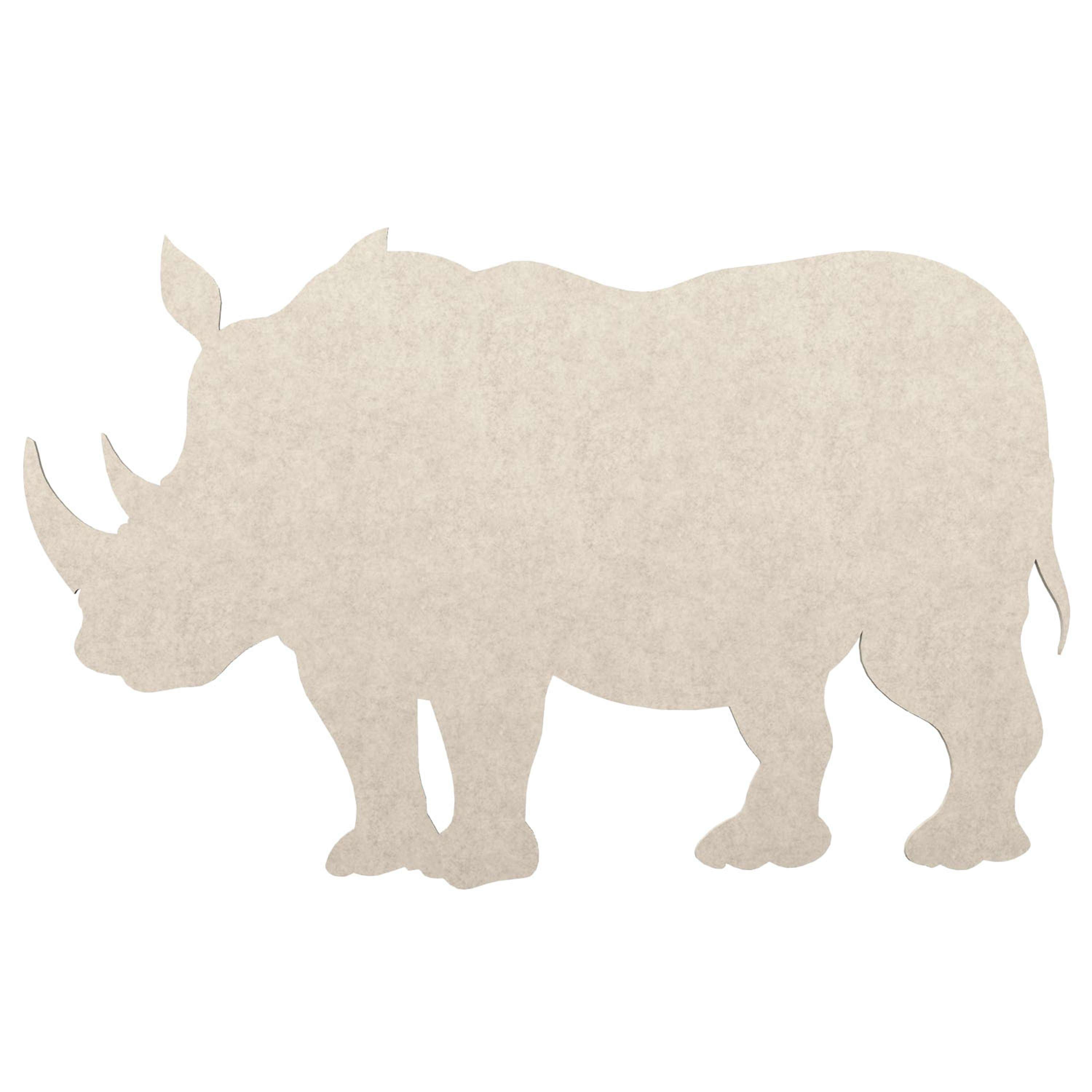 PET Pinboard|Rhino Shaped