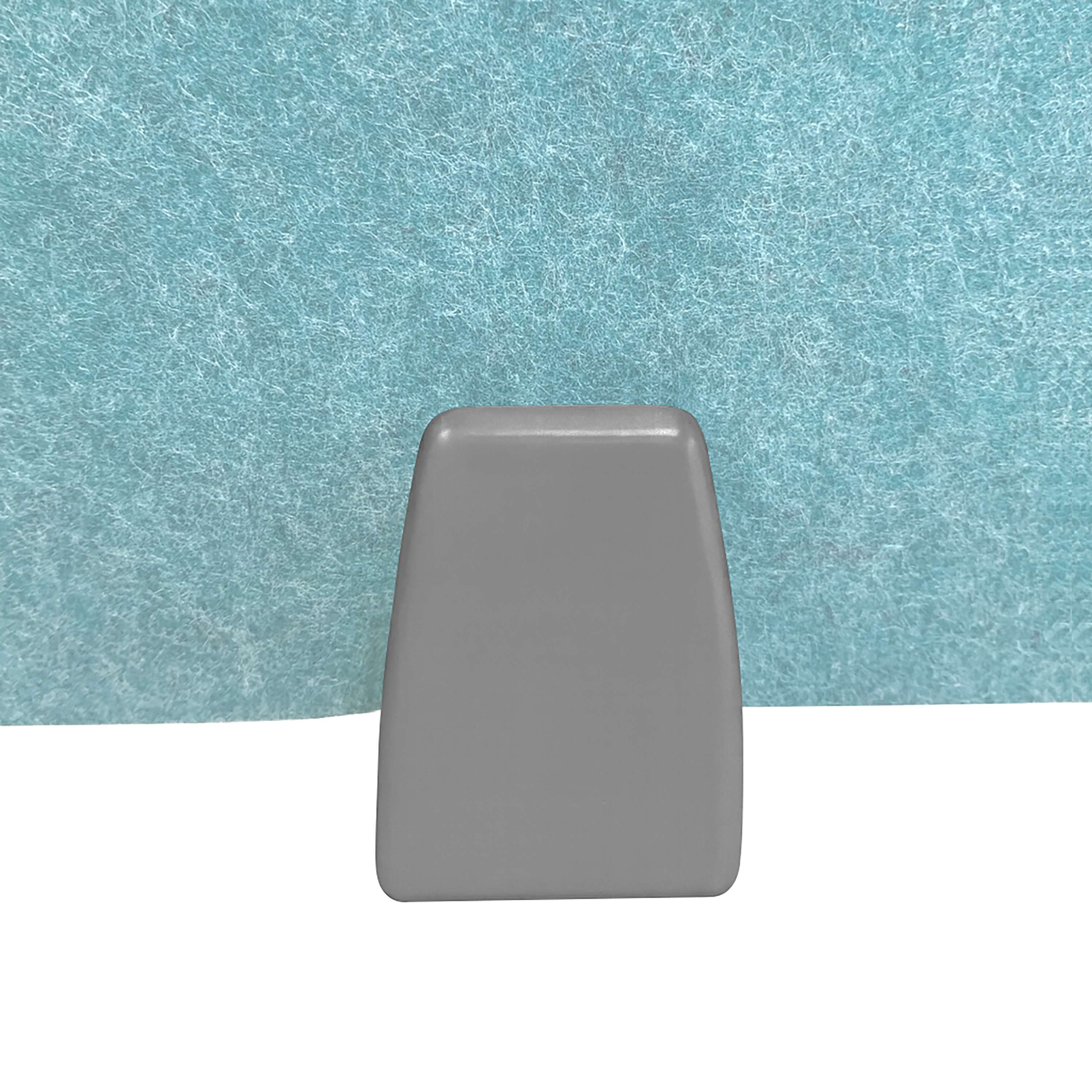 Under Desk Edge Fixed Screen Holder X 1 Bracket | Silver | Pair