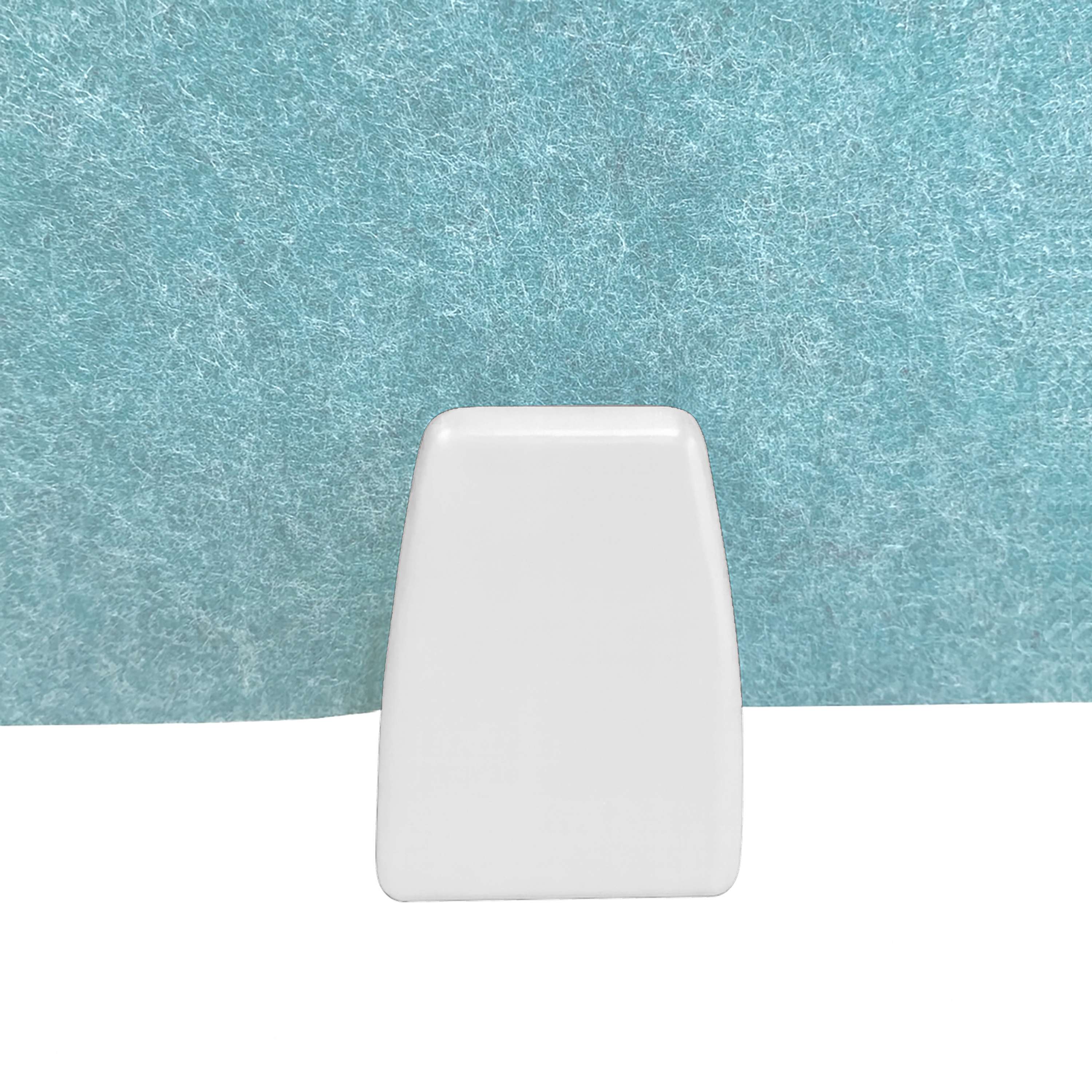 Under Desk Edge Fixed Screen Holder X 1 Bracket | White | Pair