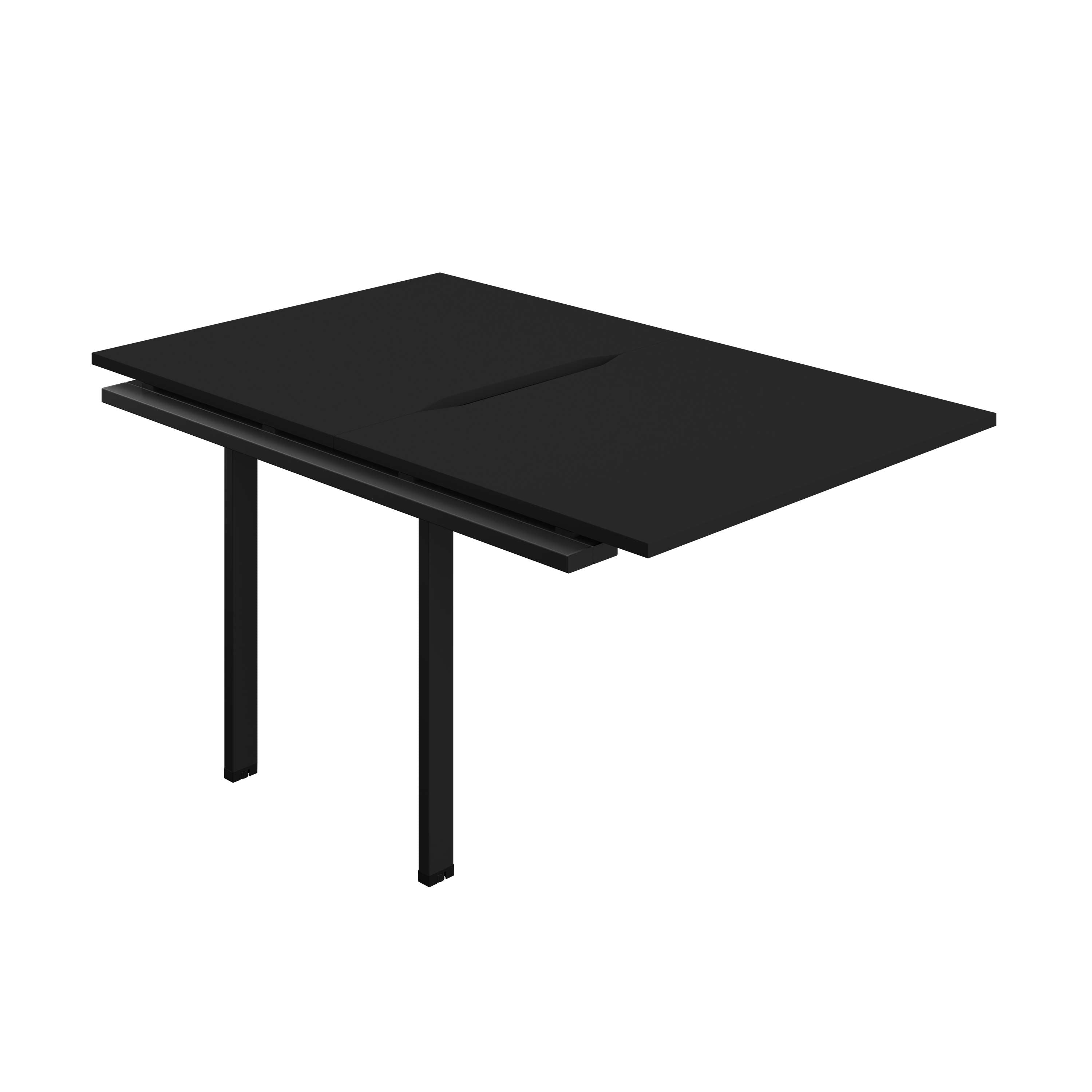 Synergy Bench Extension with Cut Out: 2 Person (FSC) : 1000 | 800 | Black/Black