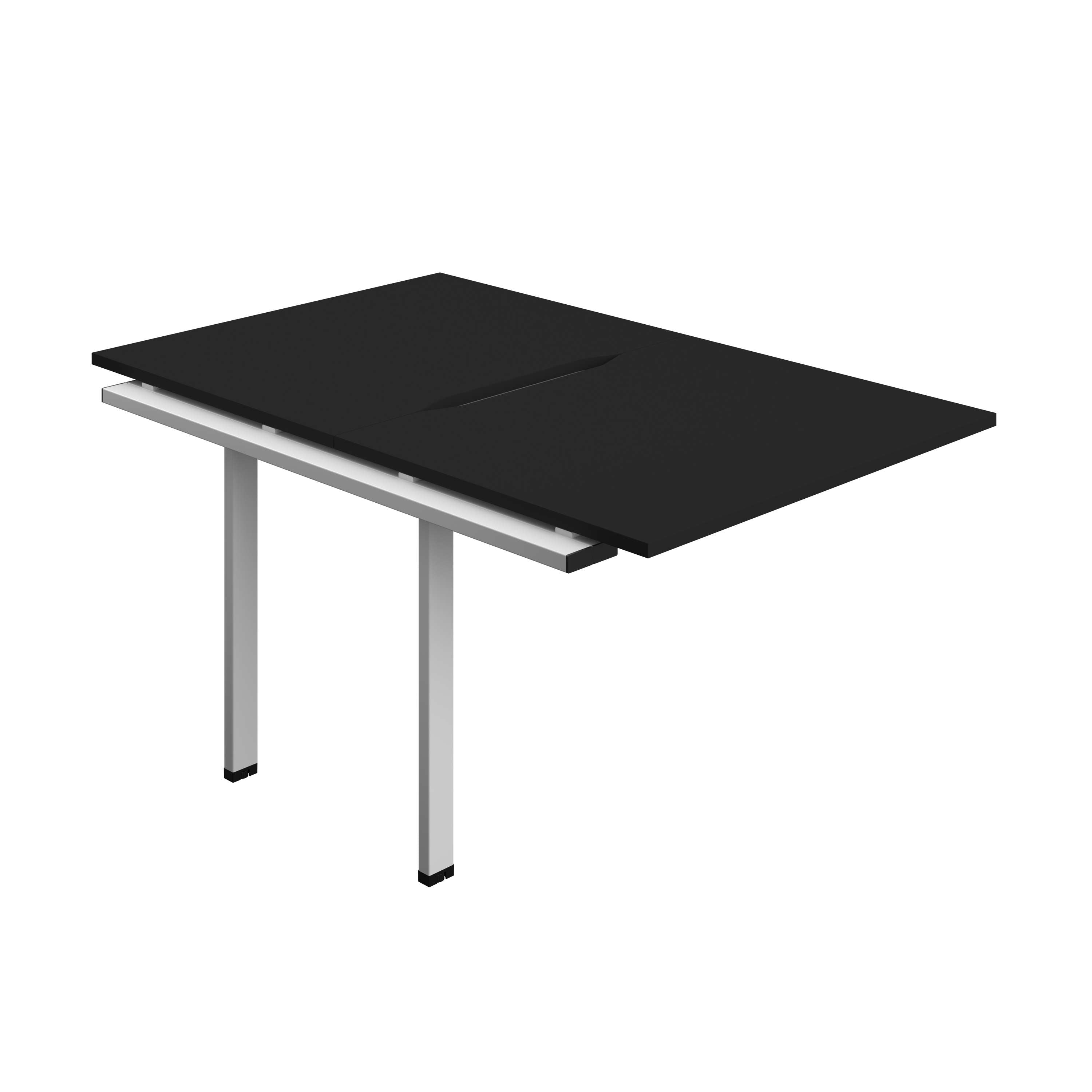 Synergy Bench Extension with Cut Out: 2 Person (FSC) : 1000 | 800 | Unlimited/Silver