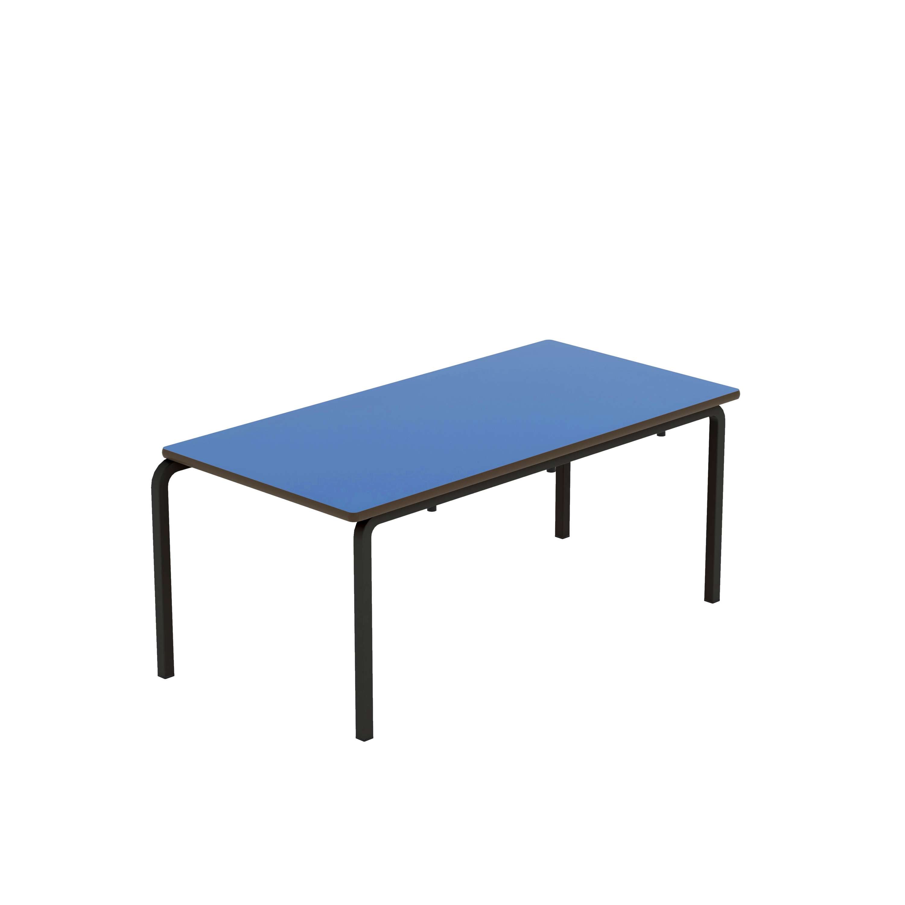 Titan Crush Bent Frame Table | 1100x550x460 | Blue/Black