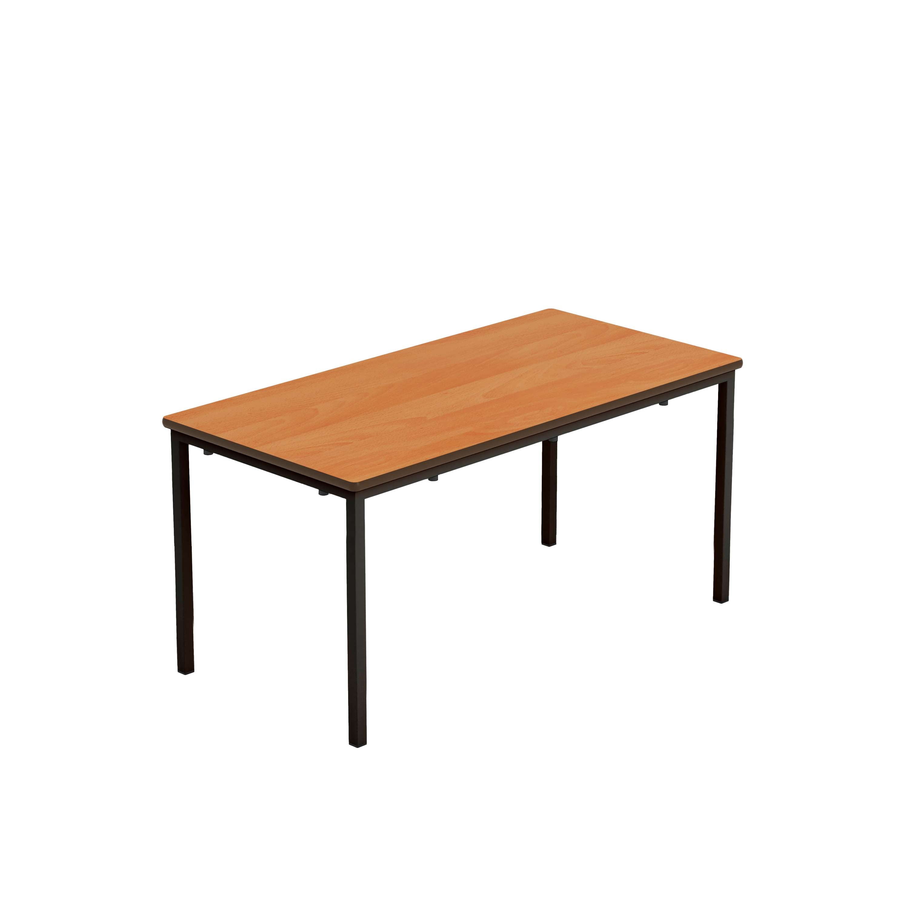 Titan Welded Frame Table | 1100x550x530 | Beech/Black