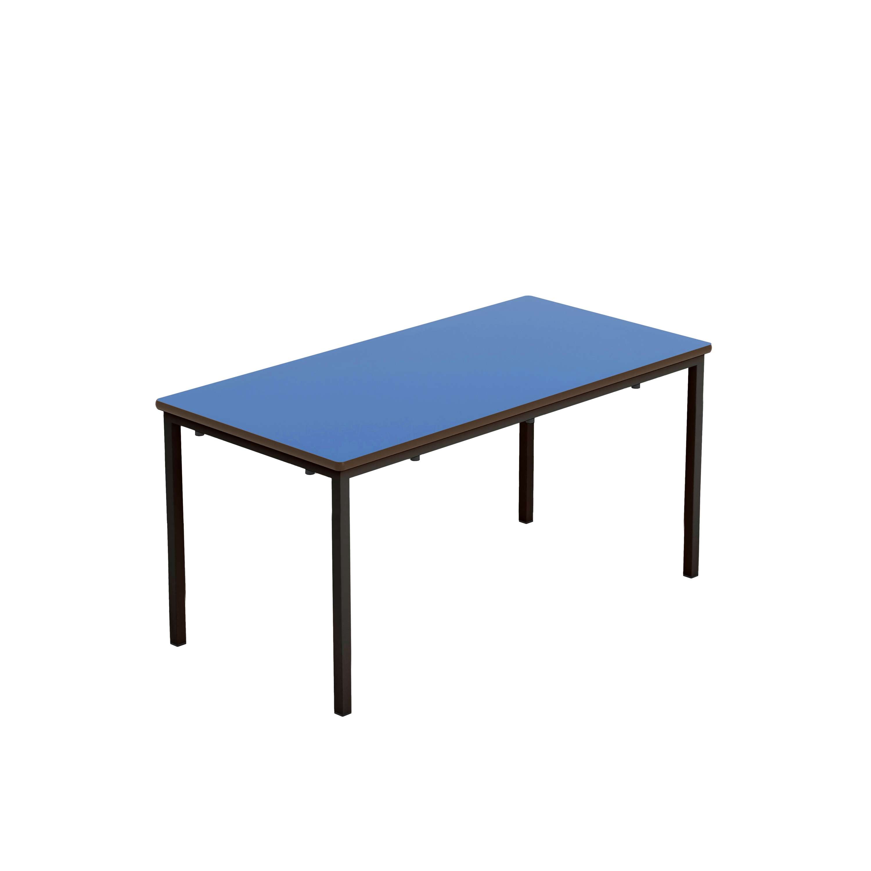 Titan Welded Frame Table | 1100x550x530 | Blue/Black