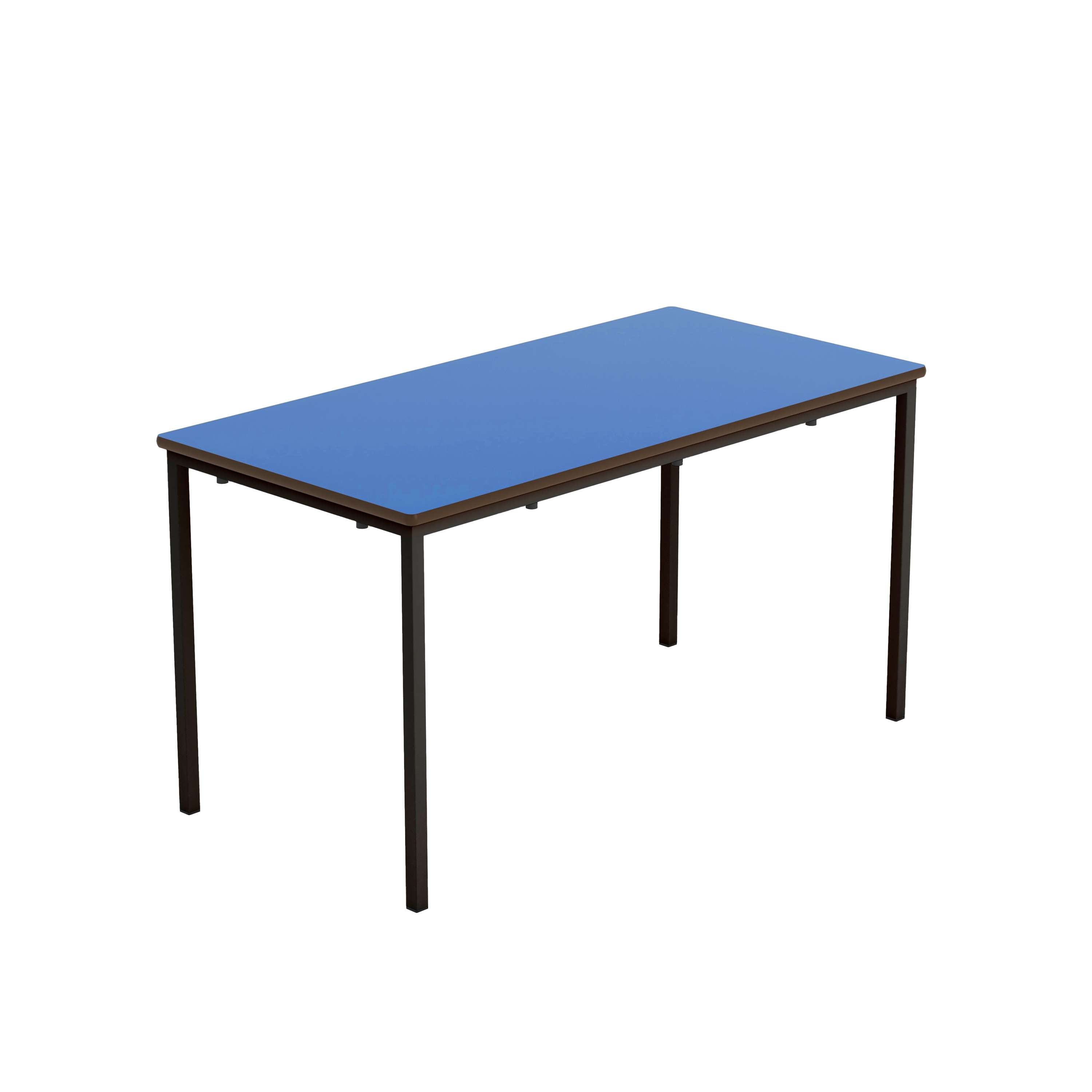 Titan Welded Frame Table | 1200x600x640 | Blue/Black