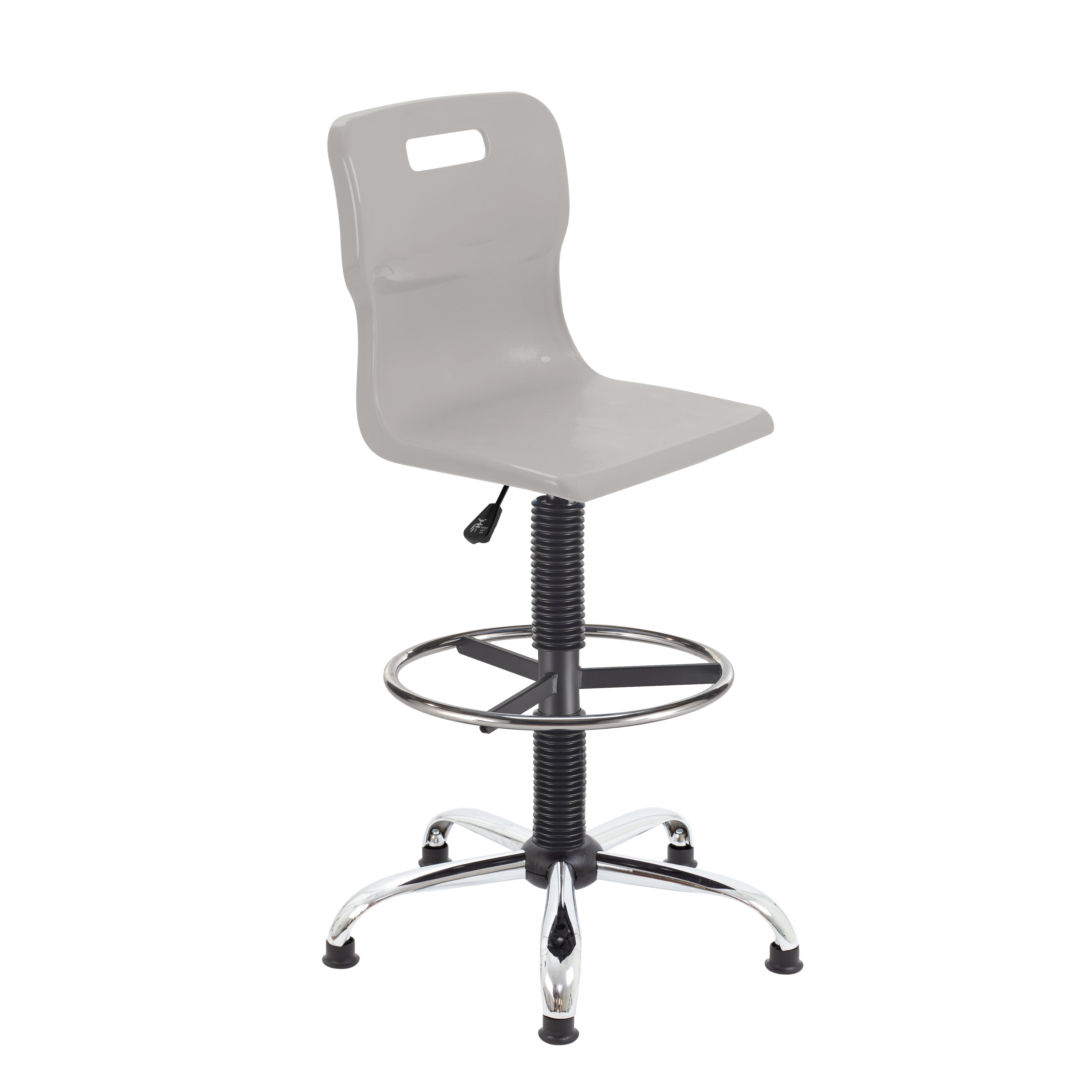 Titan Swivel Senior Chair with Chrome Base, Castors and D-Kit