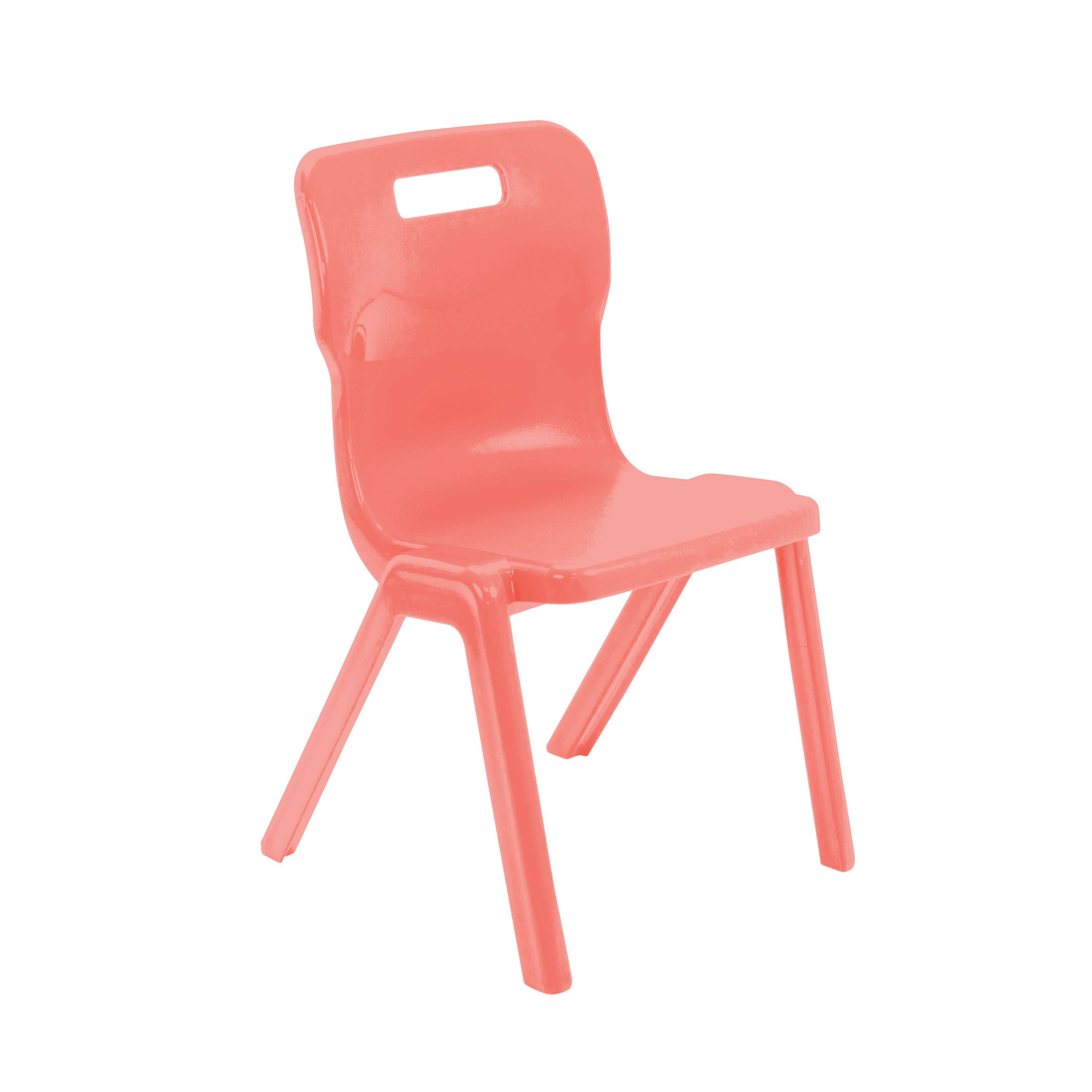 Titan One Piece Retold Chair | Size 5 | Coral
