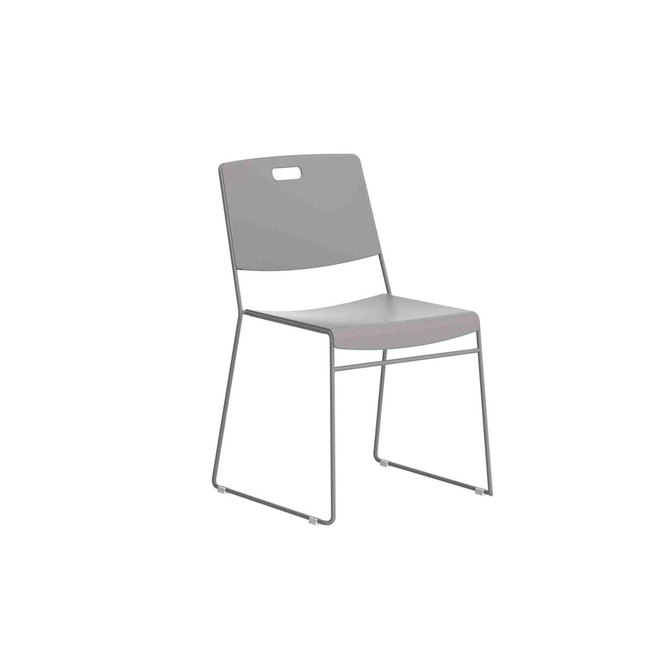 Titan Arc High Density Stacker Chair | Grey