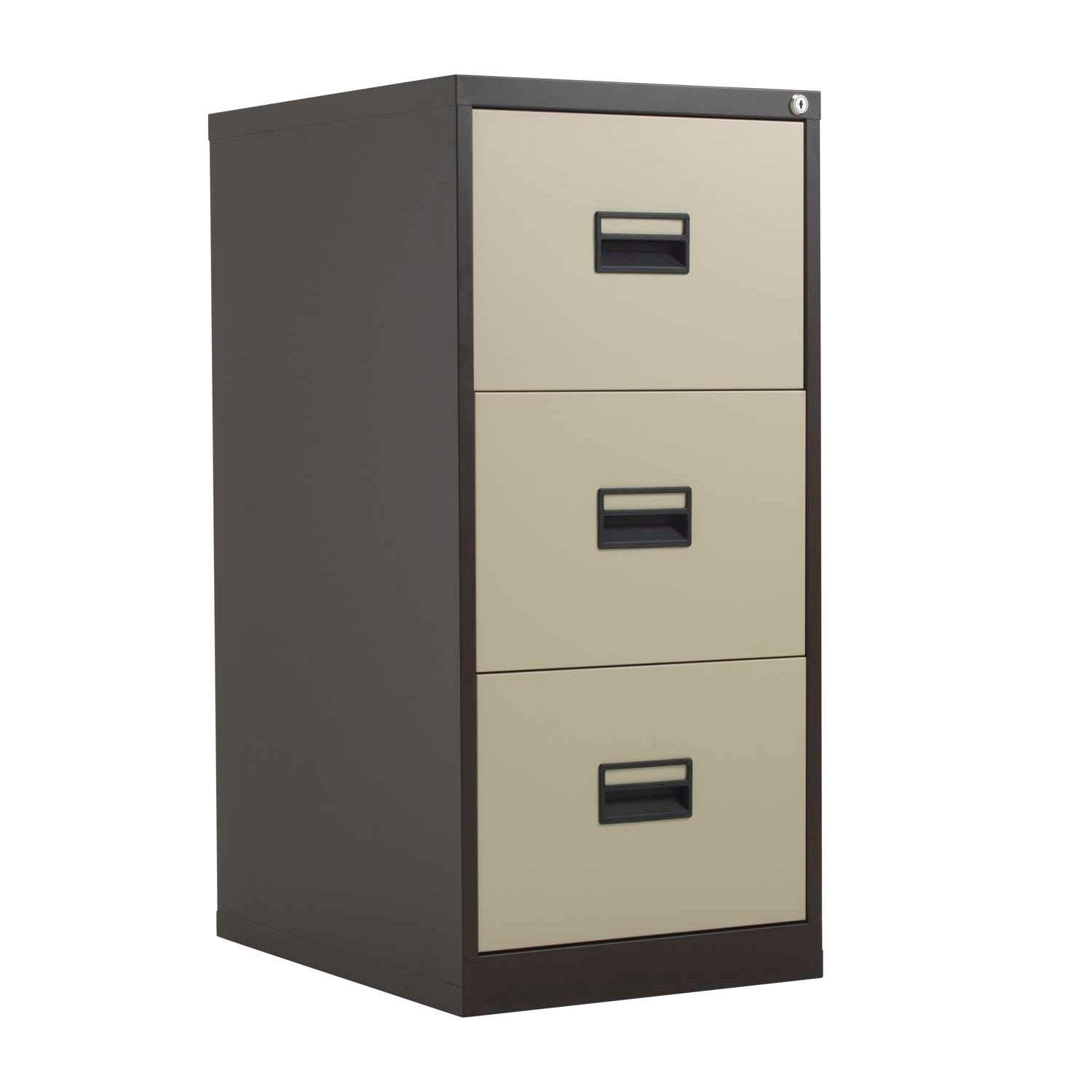 TC Steel 3 Drawer Filing Cabinet