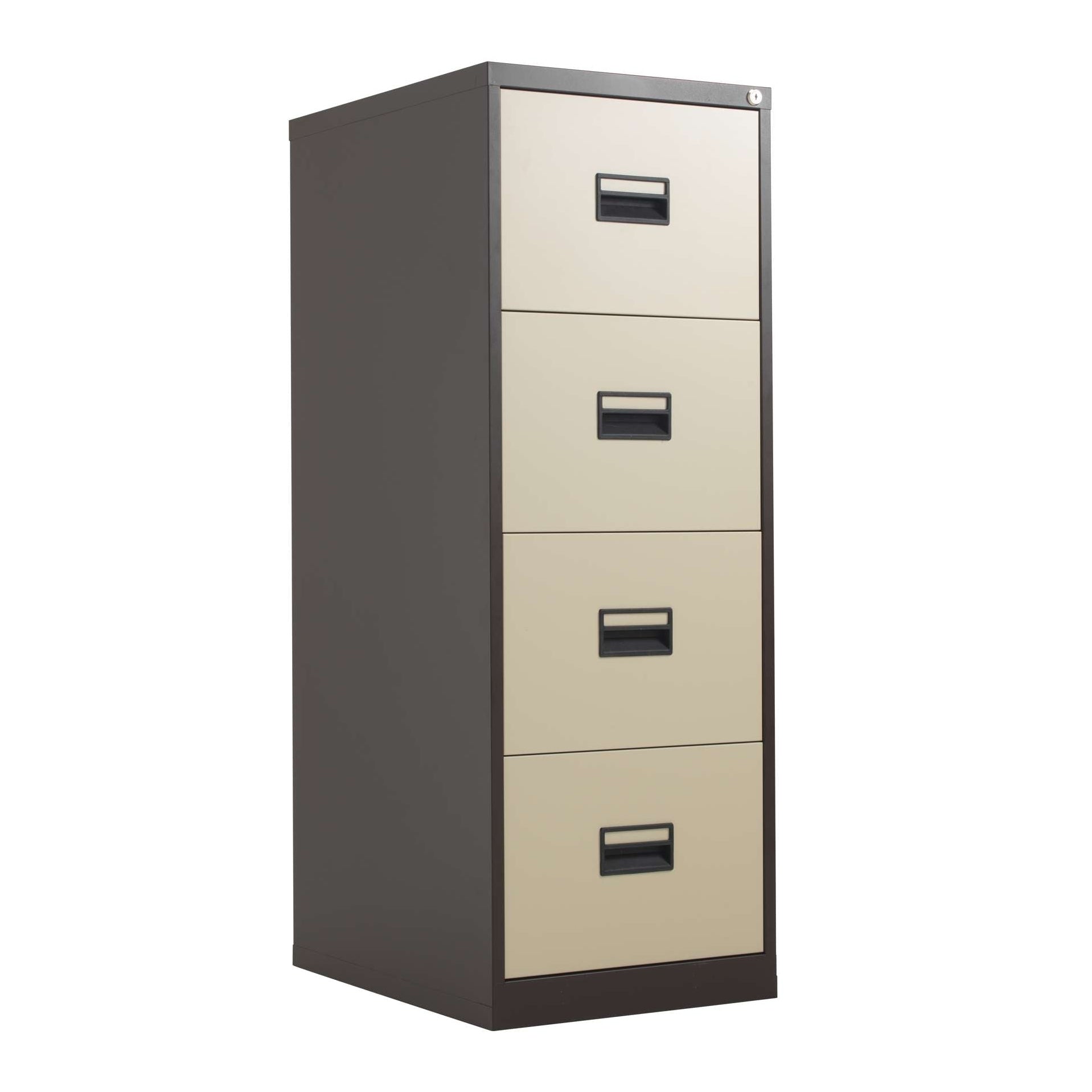 TC Steel 4 Drawer Filing Cabinet