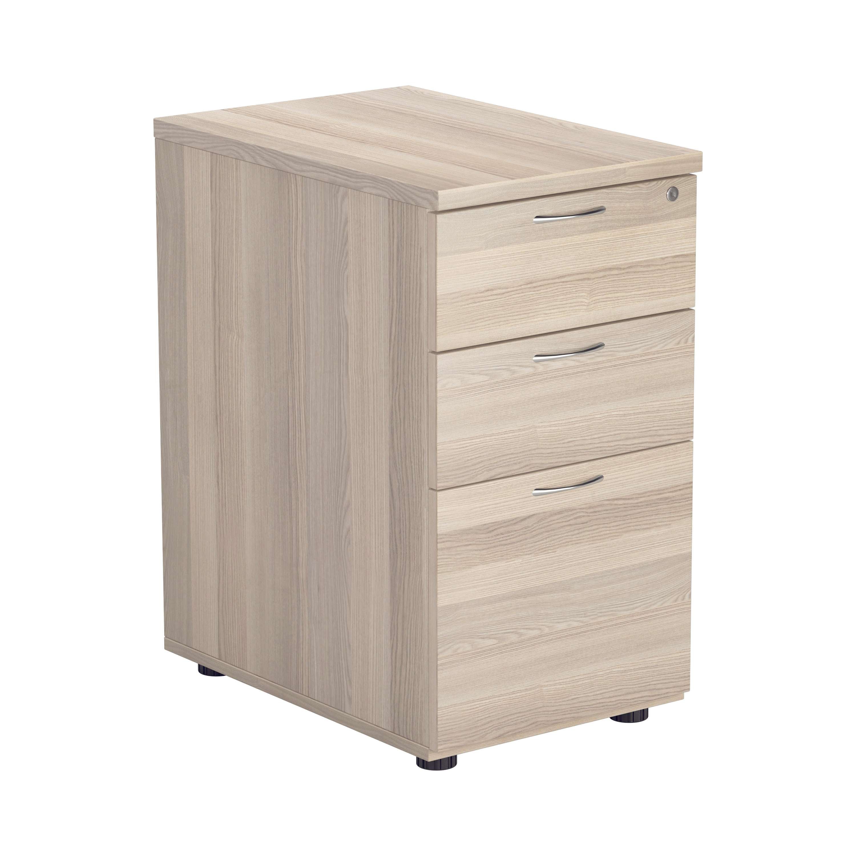 Essentials Desk High 3 Drawer Pedestal (FSC)