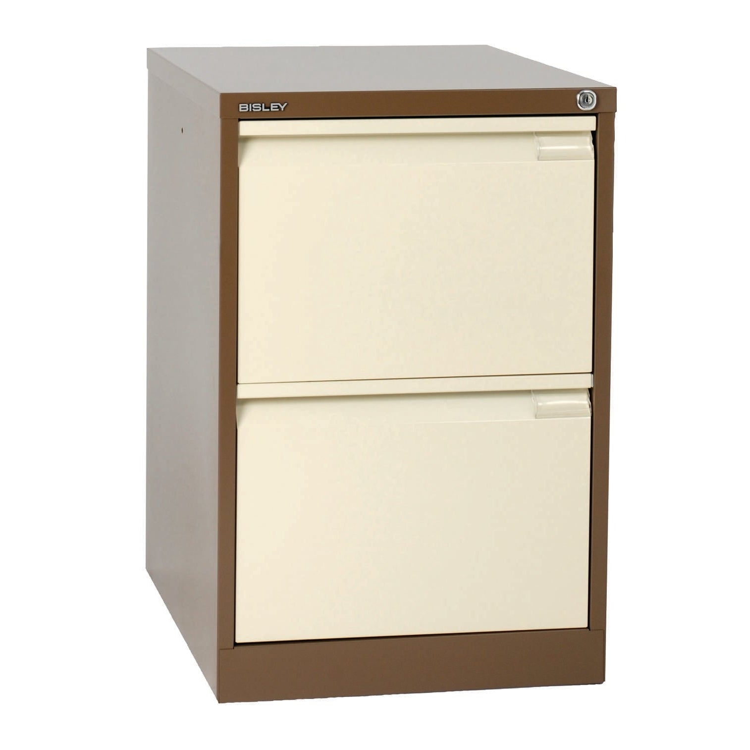 Bisley 2 Drawer Classic Steel Filing Cabinet