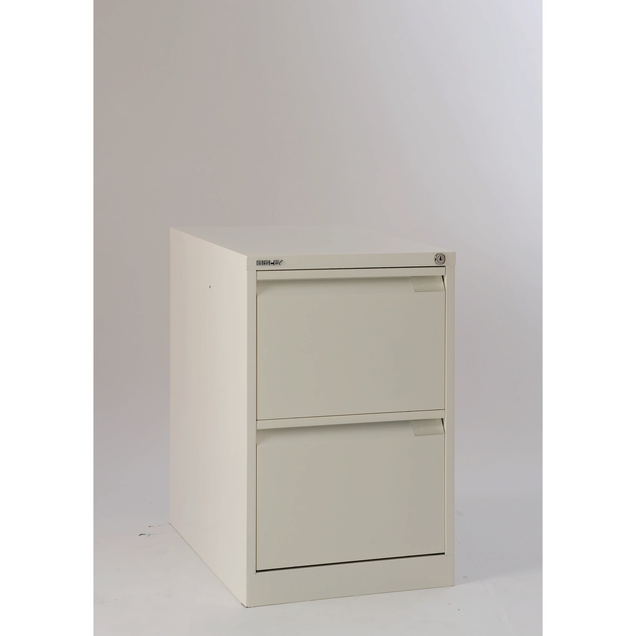 Bisley 2 Drawer Classic Steel Filing Cabinet