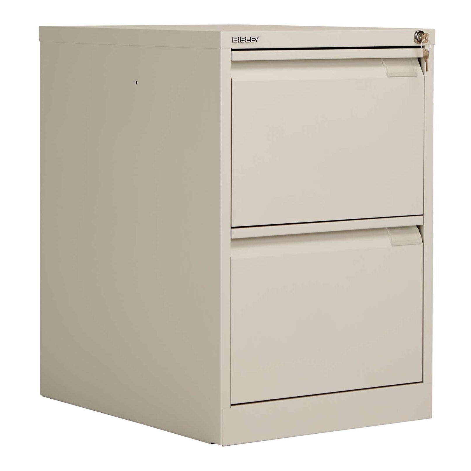 Bisley 2 Drawer Classic Steel Filing Cabinet