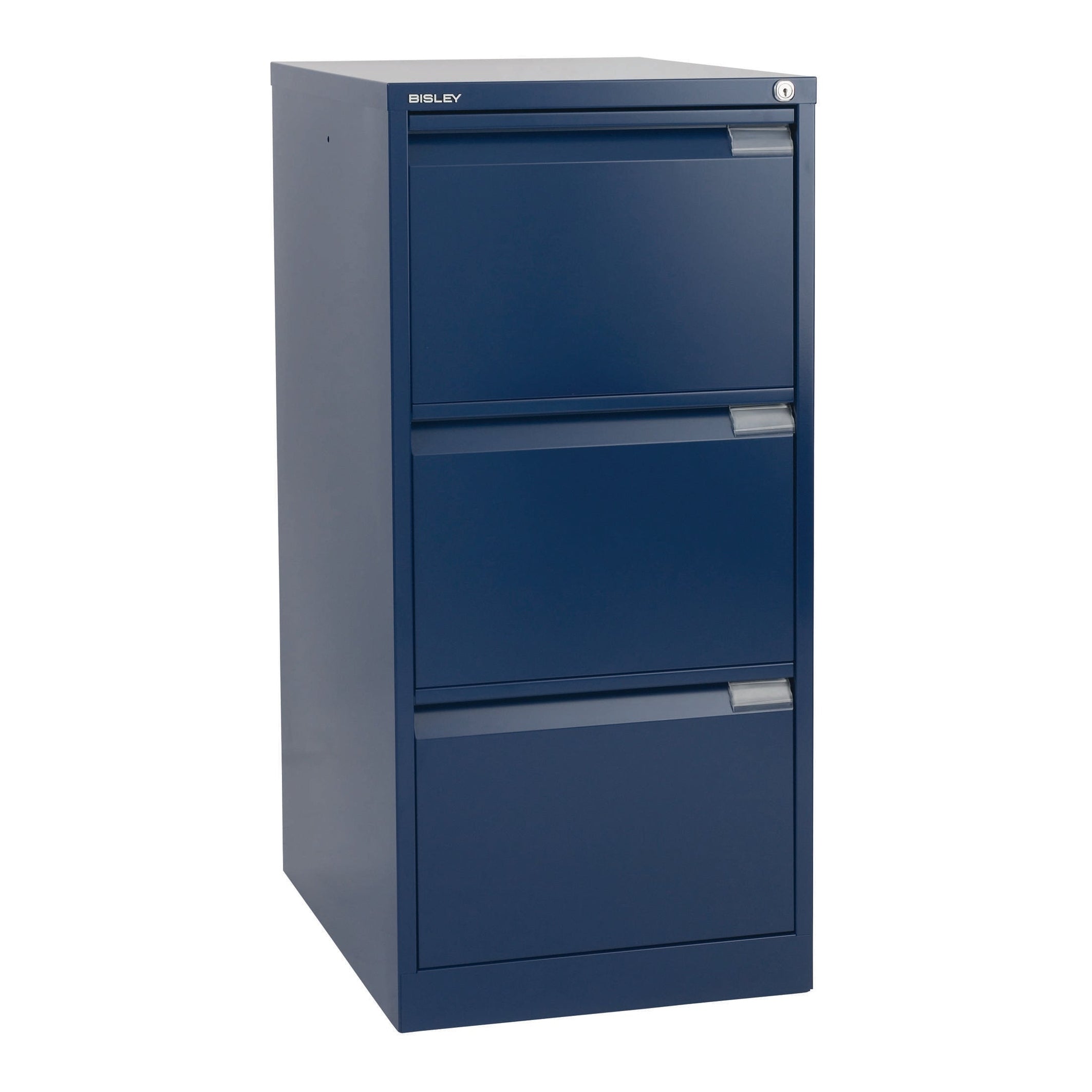 Bisley 3 Drawer Classic Steel Filing Cabinet