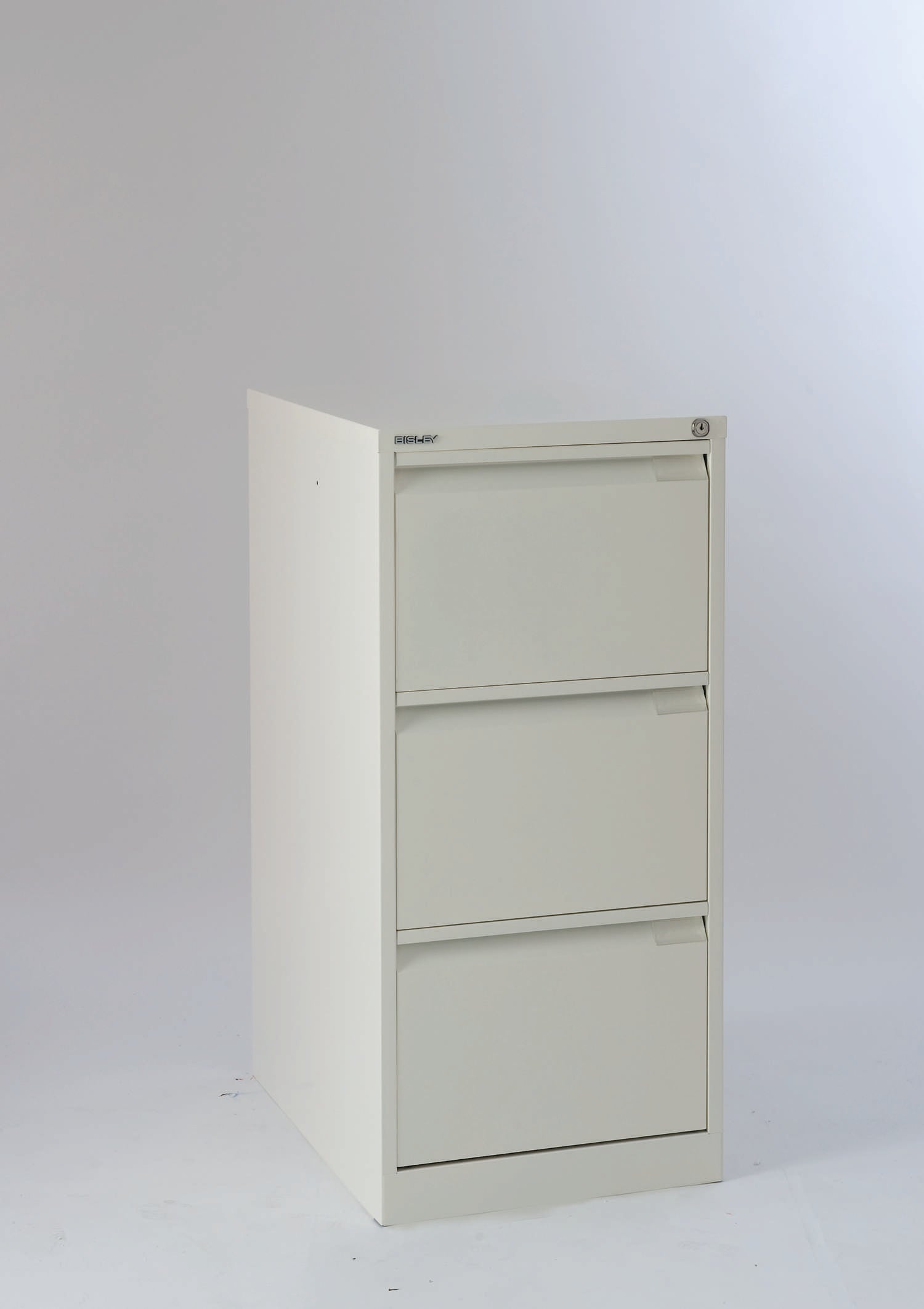 Bisley 3 Drawer Classic Steel Filing Cabinet