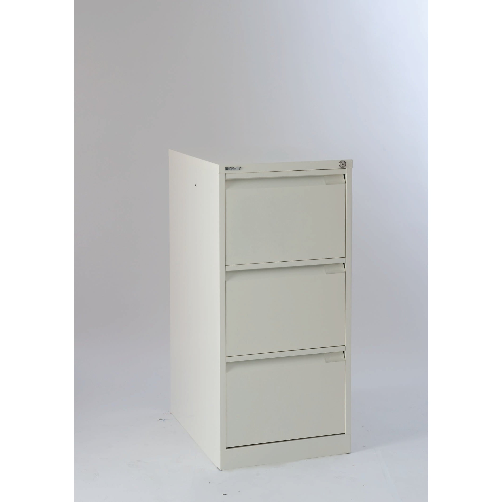 Bisley 3 Drawer Classic Steel Filing Cabinet