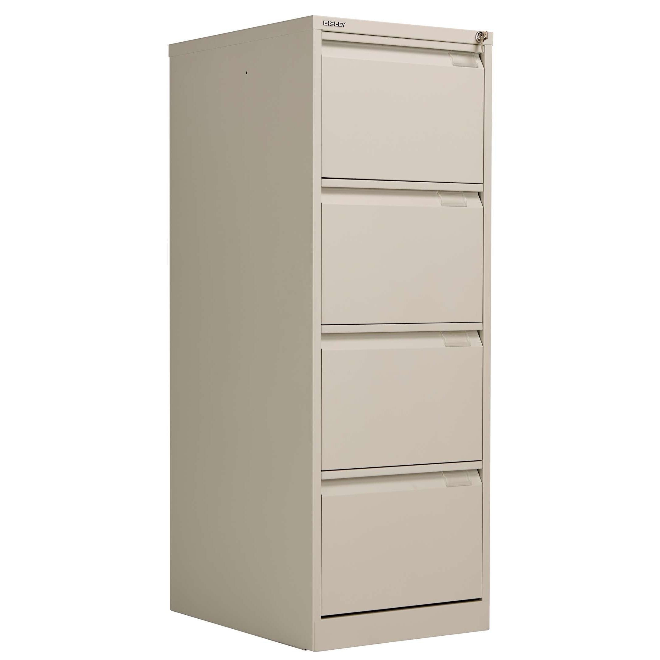 Bisley 4 Drawer Classic Steel Filing Cabinet