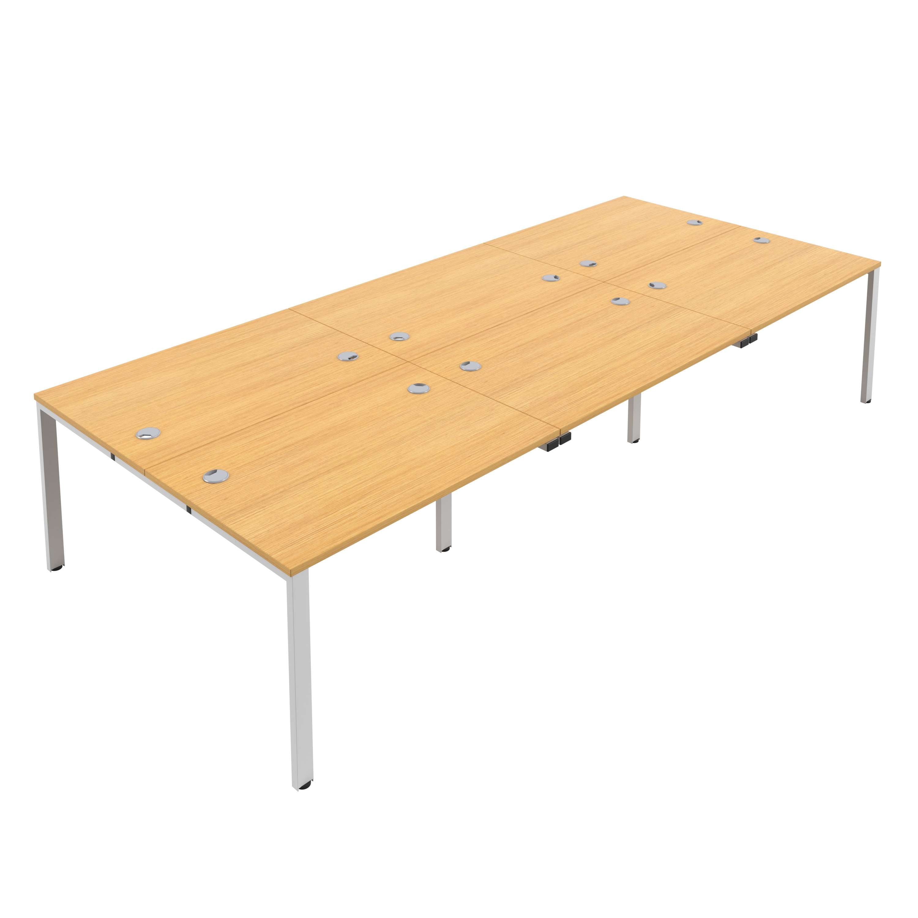 CB Bench with Cable Ports: 6 Person (FSC)