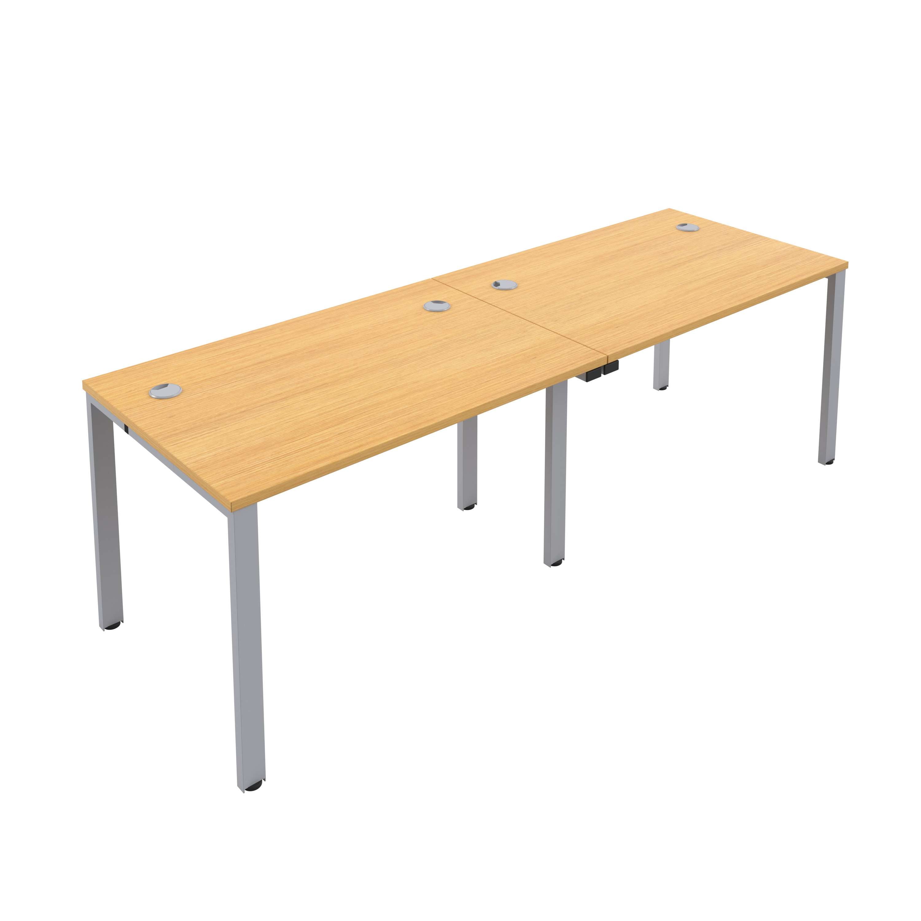 CB Single Bench with Cable Ports: 2 Person (FSC)