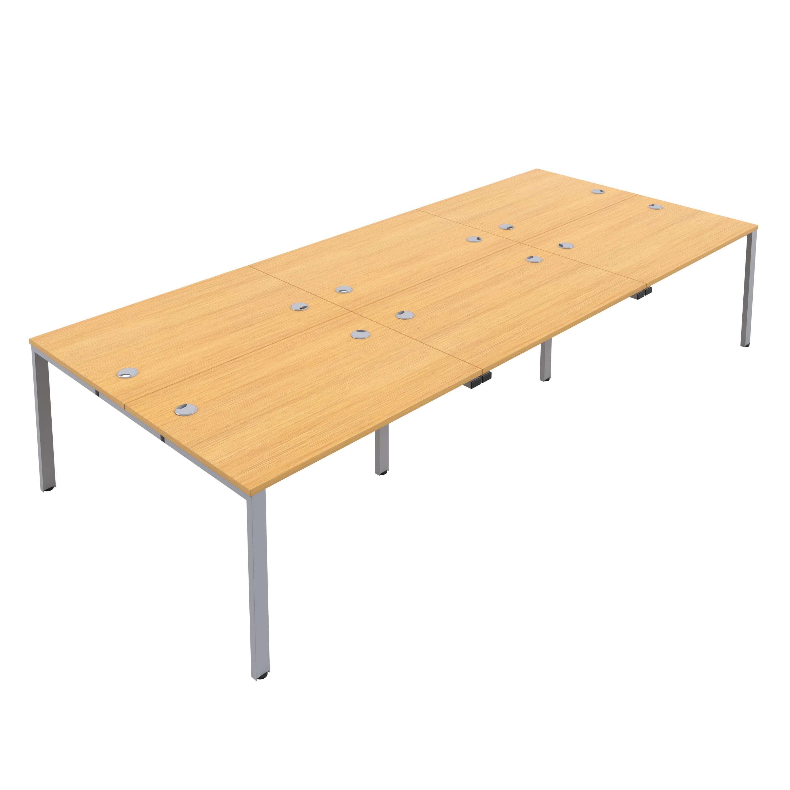 CB Bench with Cable Ports: 6 Person (FSC)