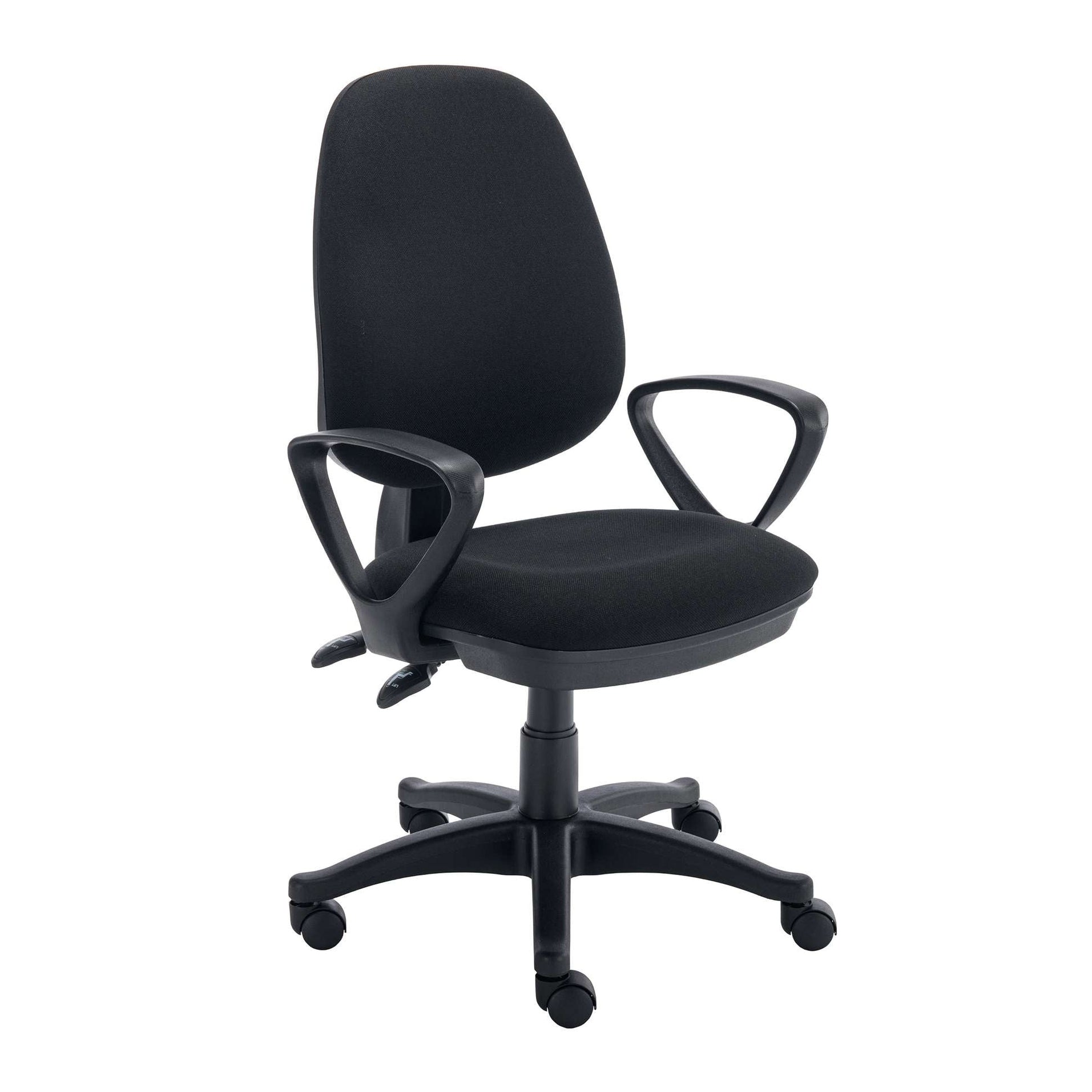 Versi 2 Lever Operator Chair with Fixed Arms