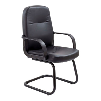 Canasta Visitor Chair – Black PU