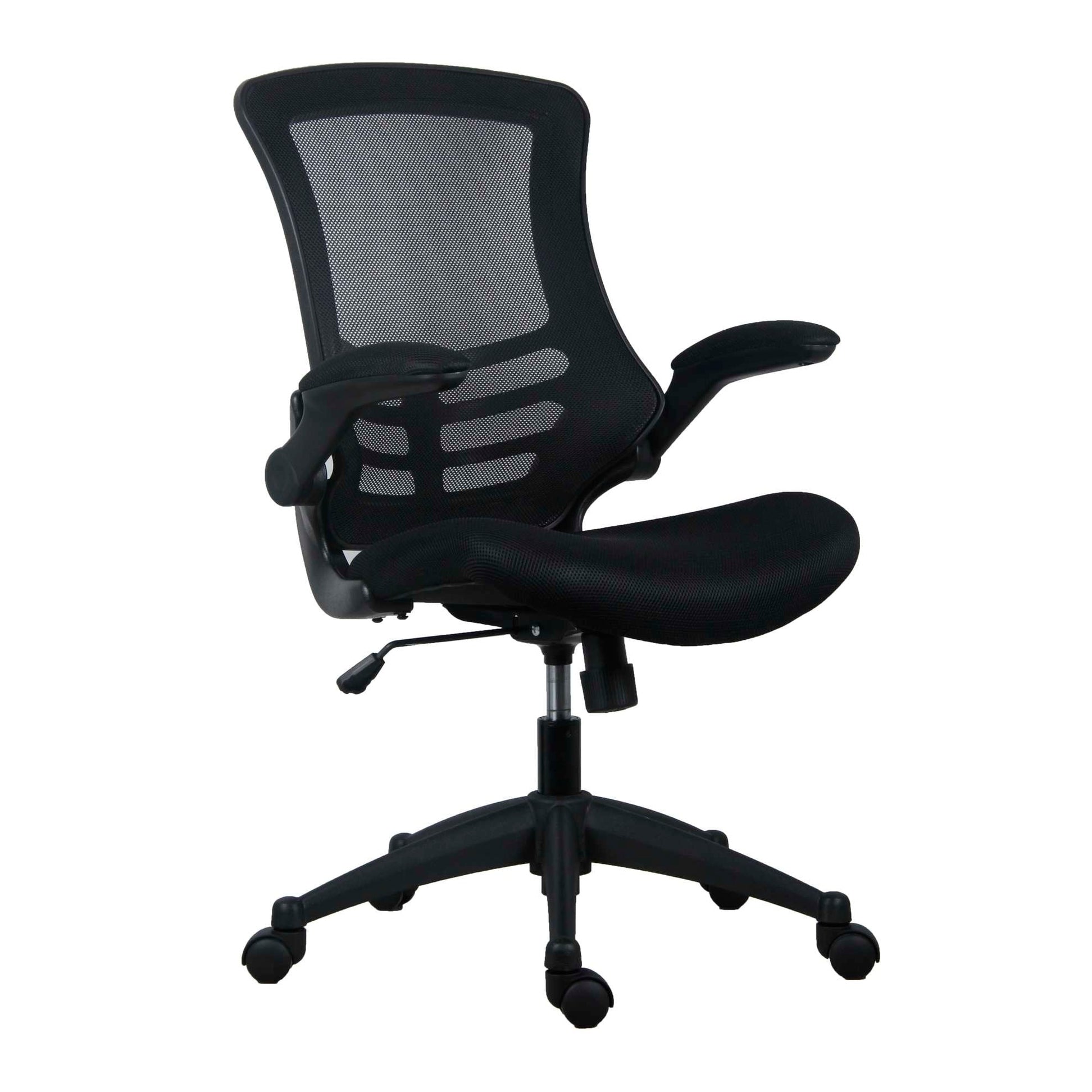 Marlos Mesh Back Office Chair With Folding Arms