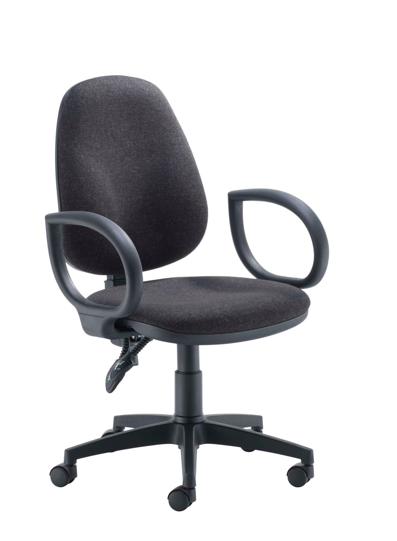 Concept High-Back Chair With Fixed Arms