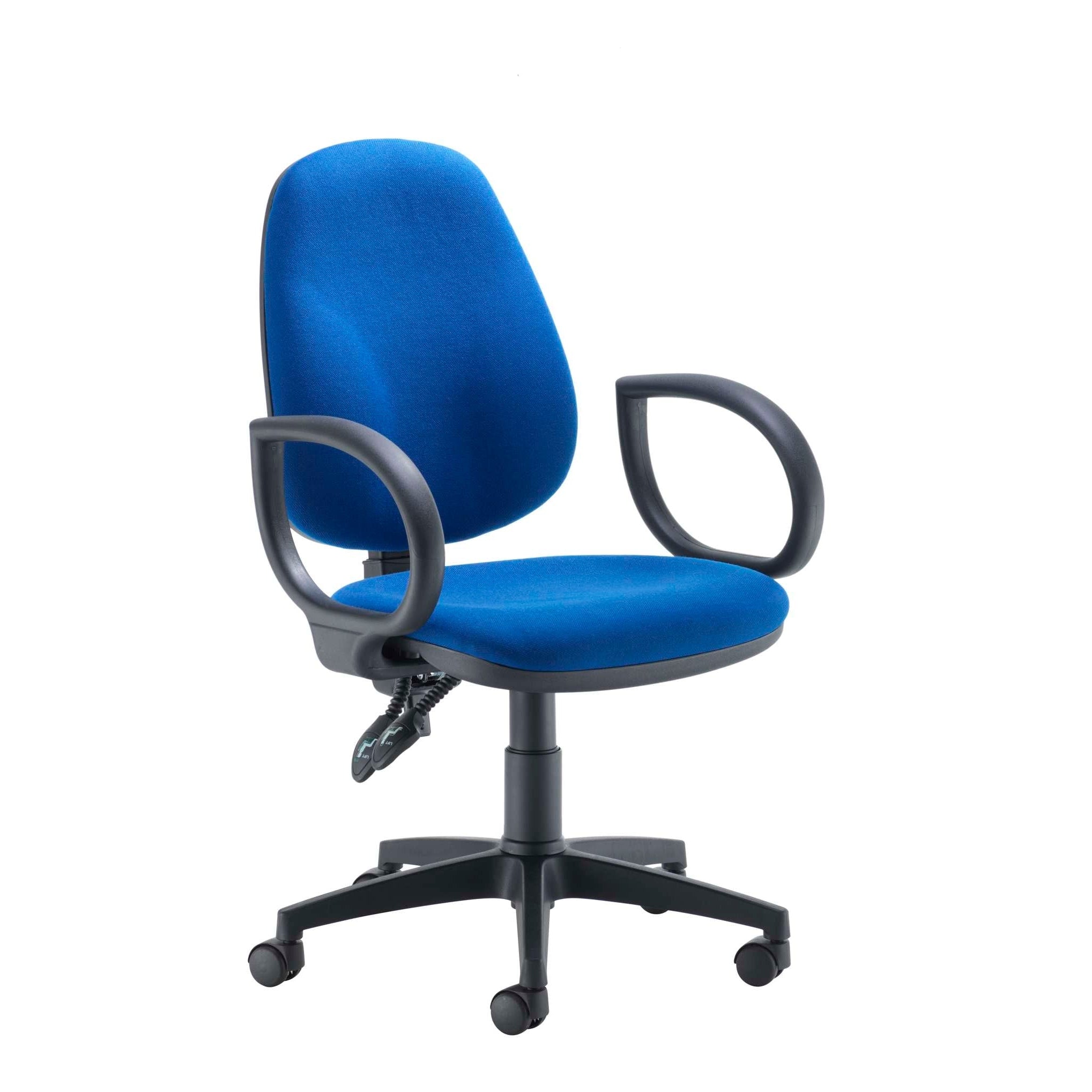 Concept High-Back Chair With Fixed Arms