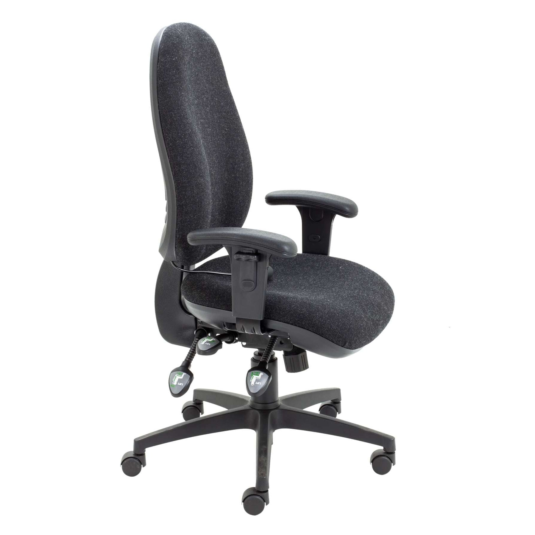 Maxi Ergo Chair With Lumbar Pump and Adjustable Arms