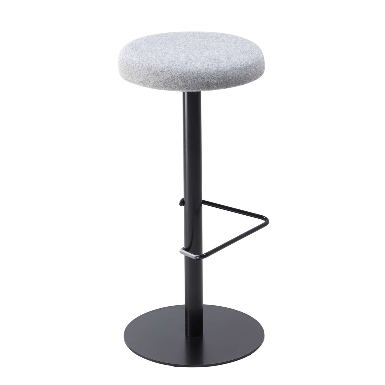 Contract High Stool with Wire Footrest