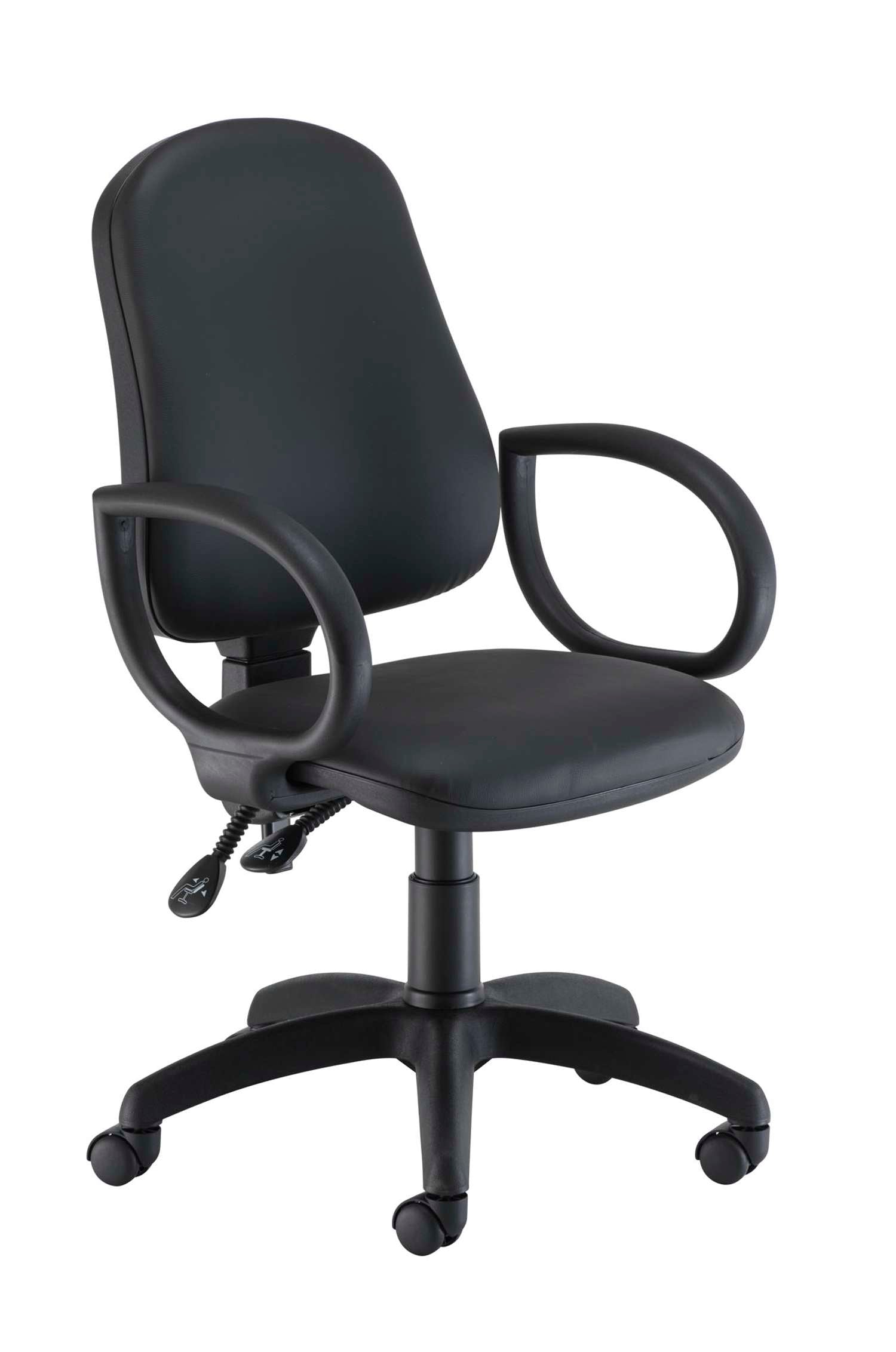 Calypso 2 High Back Operator Chair with Fixed Arms