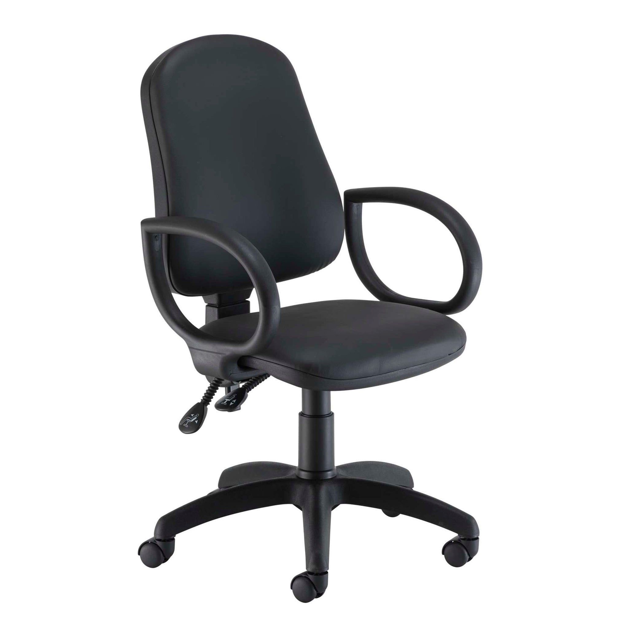 Calypso 2 High Back Operator Chair with Fixed Arms