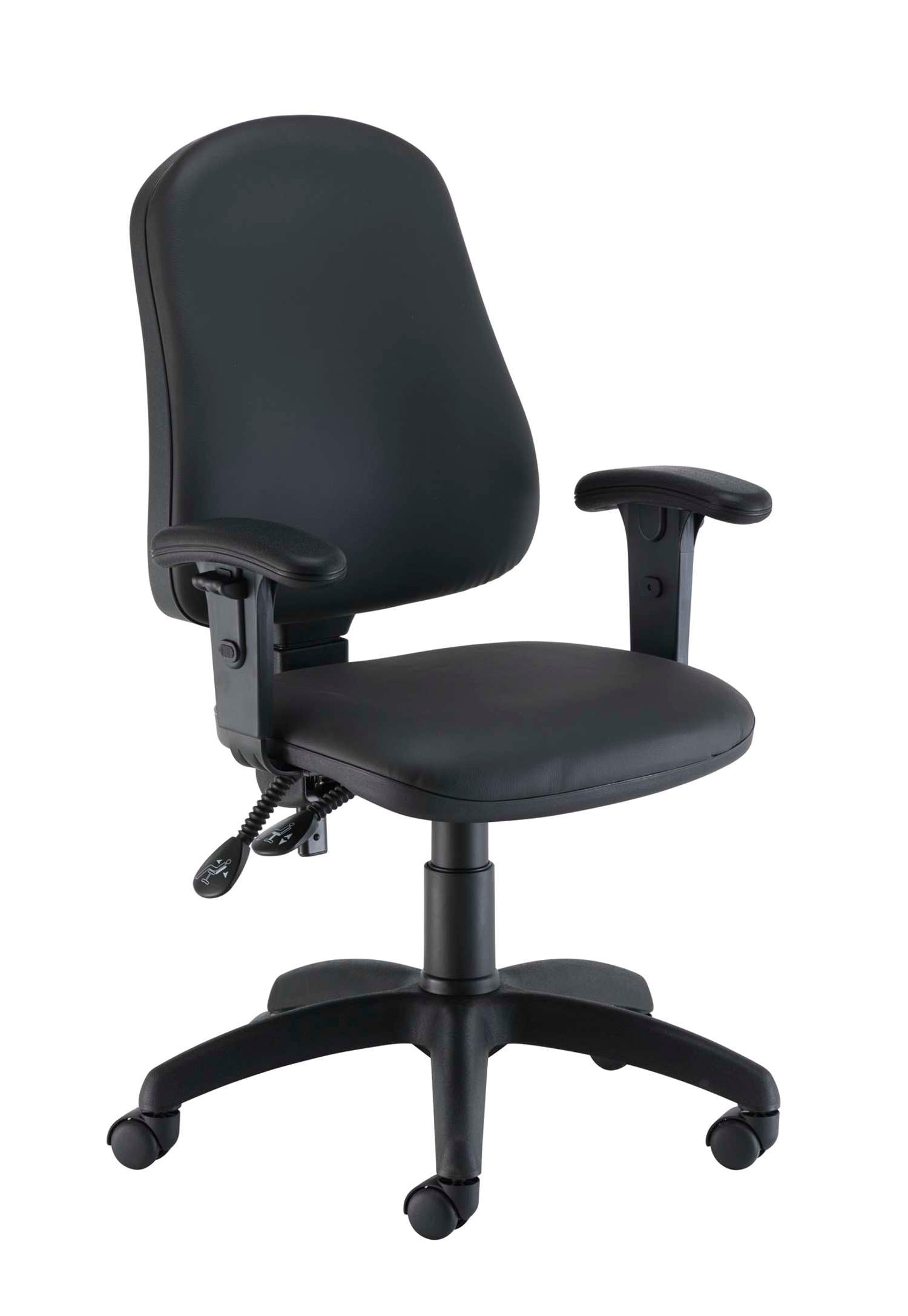 Calypso 2 High Back Operator Chair with Adjustable Arms