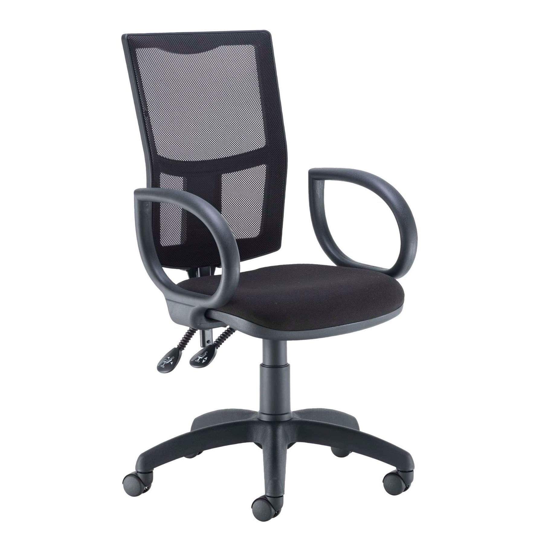 Calypso 2 Mesh Office Chair with Fixed Arms