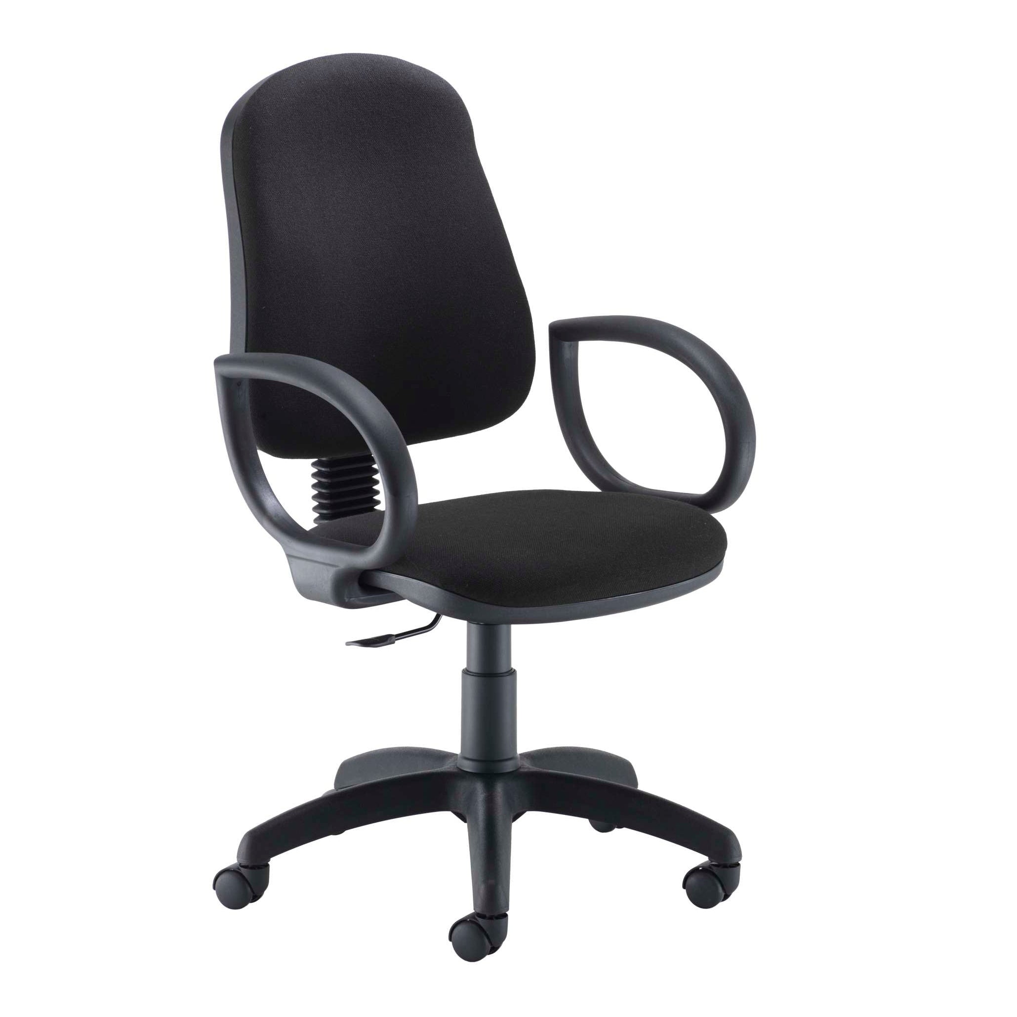 Calypso 2 Single Lever Office Chair with Fixed Back and Fixed Arms