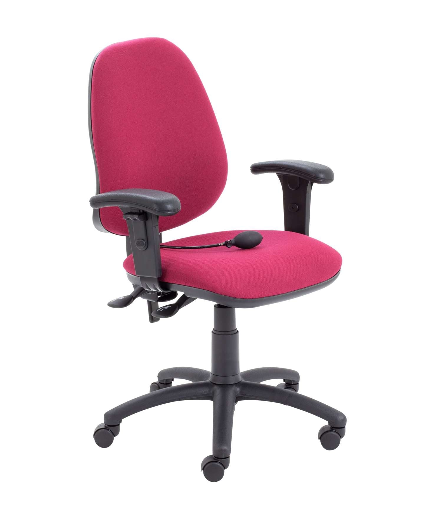 Calypso Ergo 2 Lever Office Chair With Lumbar Pump and Adjustable Arms