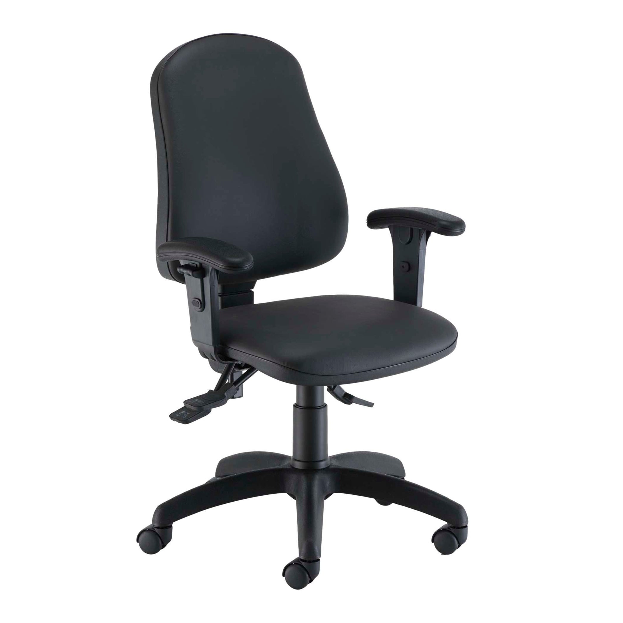 Calypso Ergo 2 Lever Office Chair With Lumbar Pump and Adjustable Arms