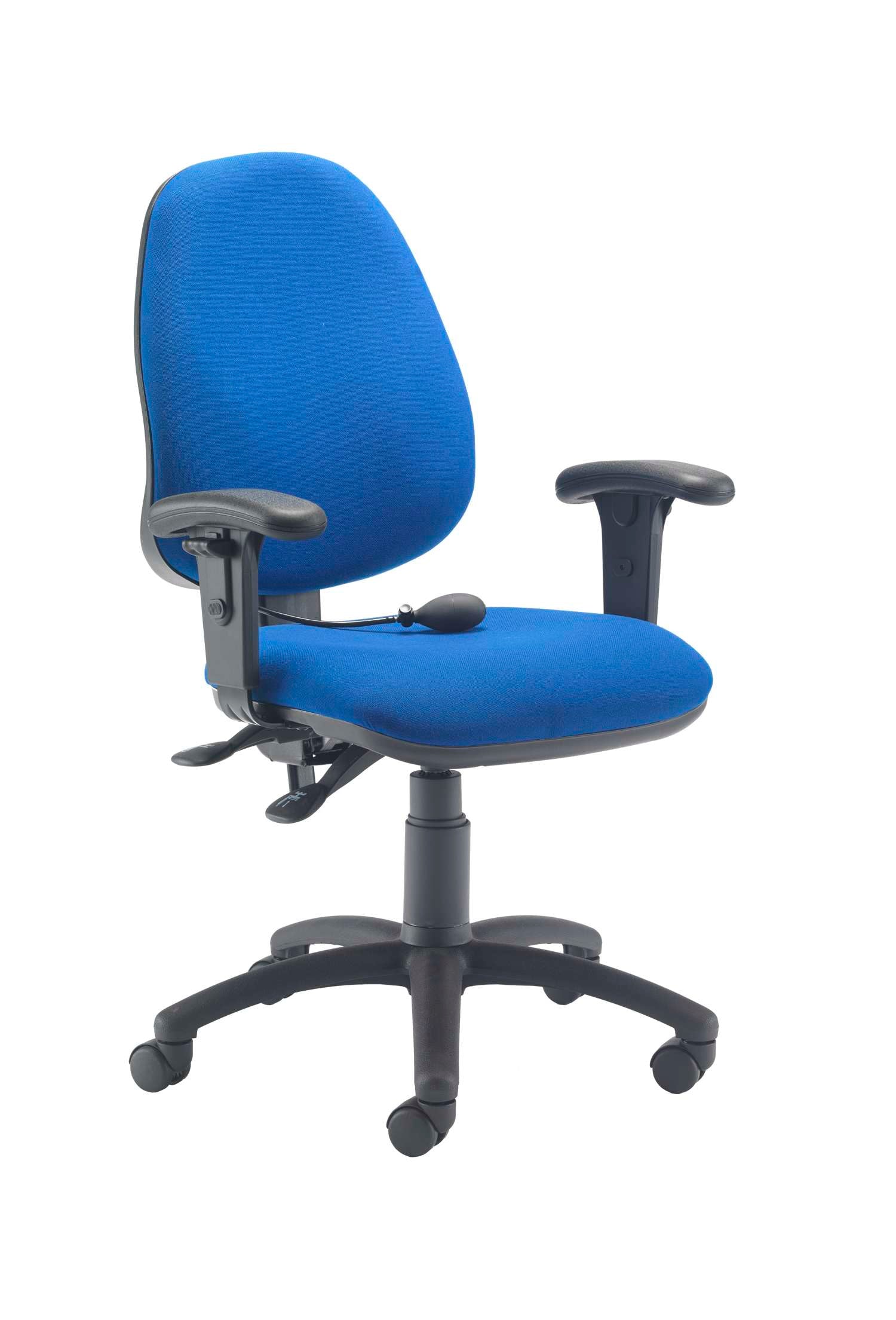 Calypso Ergo 2 Lever Office Chair With Lumbar Pump and Adjustable Arms