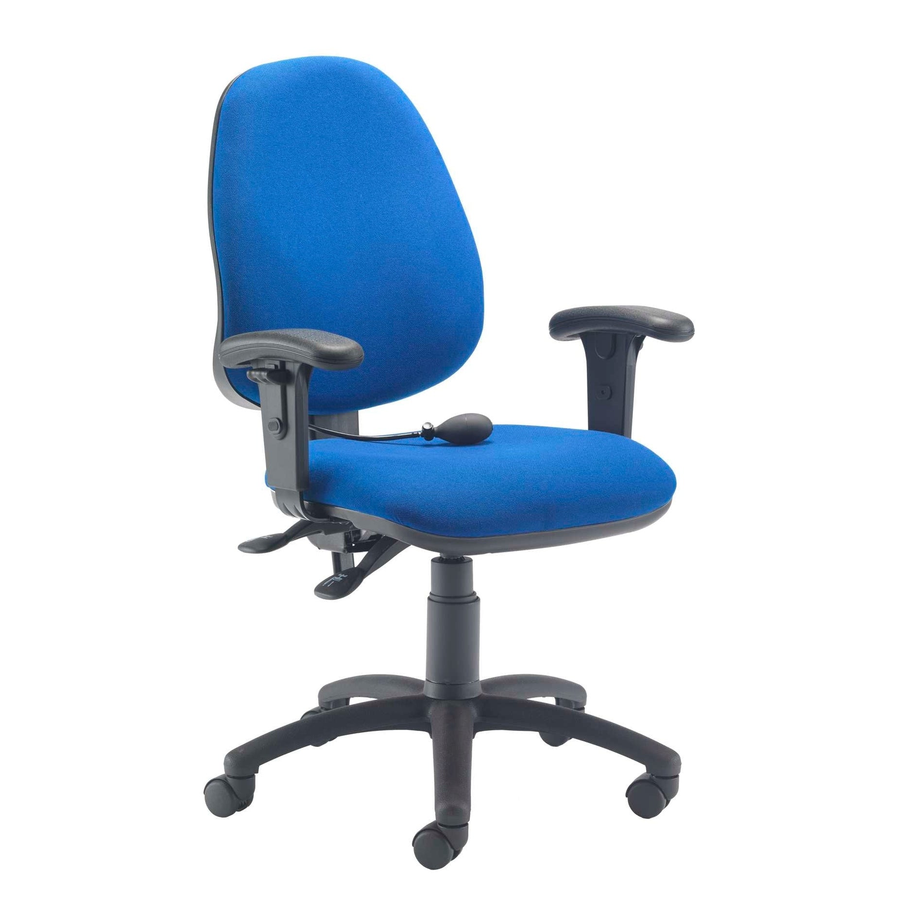 Calypso Ergo 2 Lever Office Chair With Lumbar Pump and Adjustable Arms