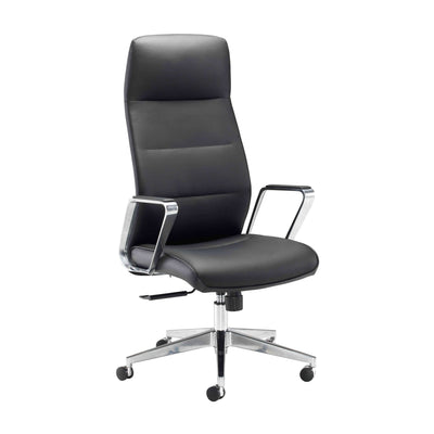 Pallas Leather Executive Office Chair – Black