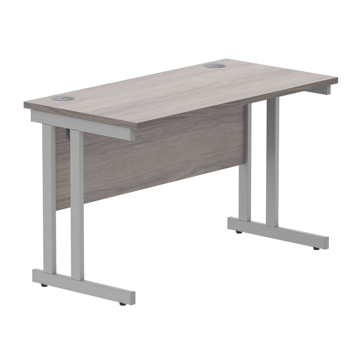 Office Rectangular Desk With Steel Double Upright Cantilever Frame (FSC)