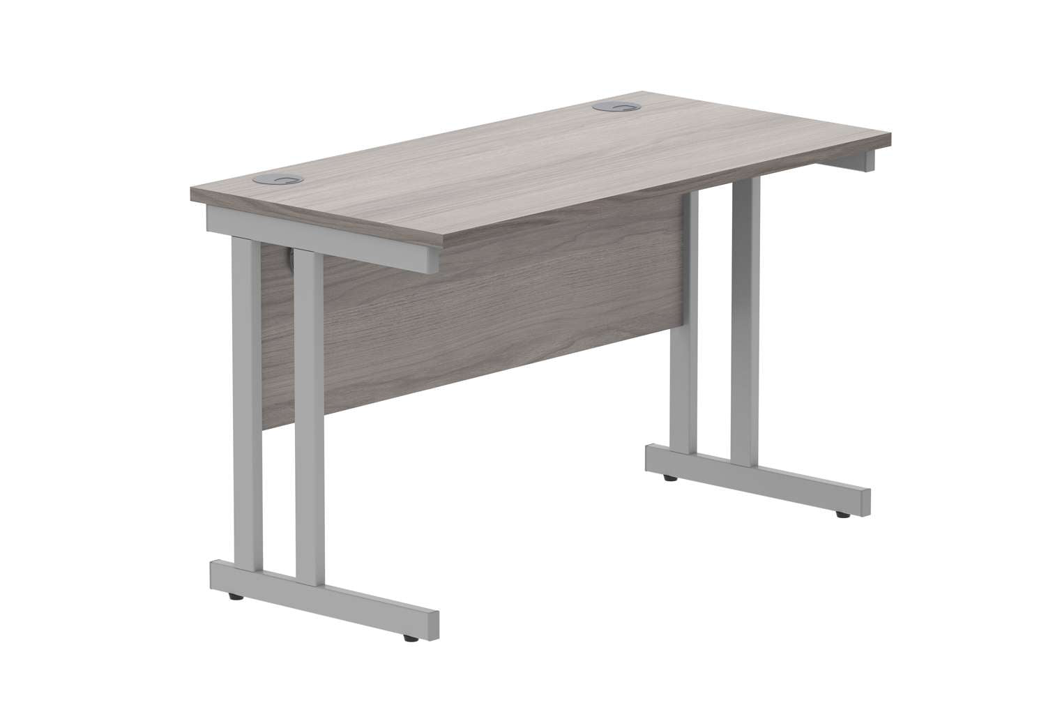 Office Rectangular Desk With Steel Double Upright Cantilever Frame (FSC)