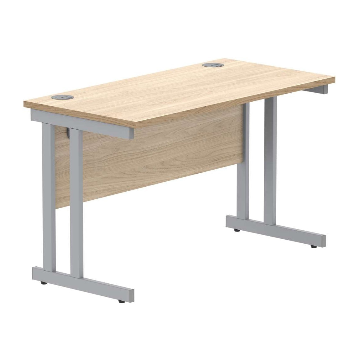 Office Rectangular Desk With Steel Double Upright Cantilever Frame (FSC)