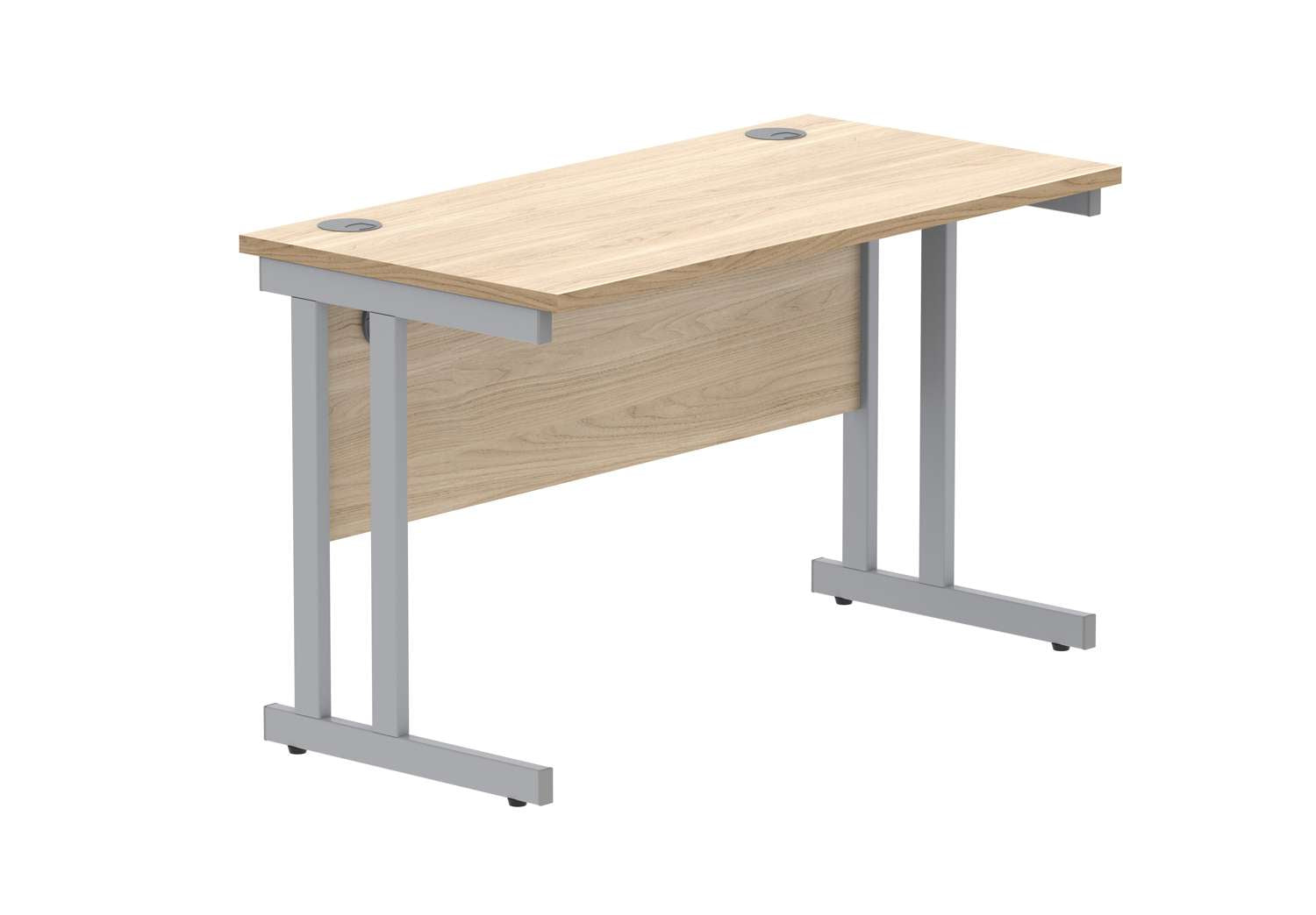 Office Rectangular Desk With Steel Double Upright Cantilever Frame (FSC)